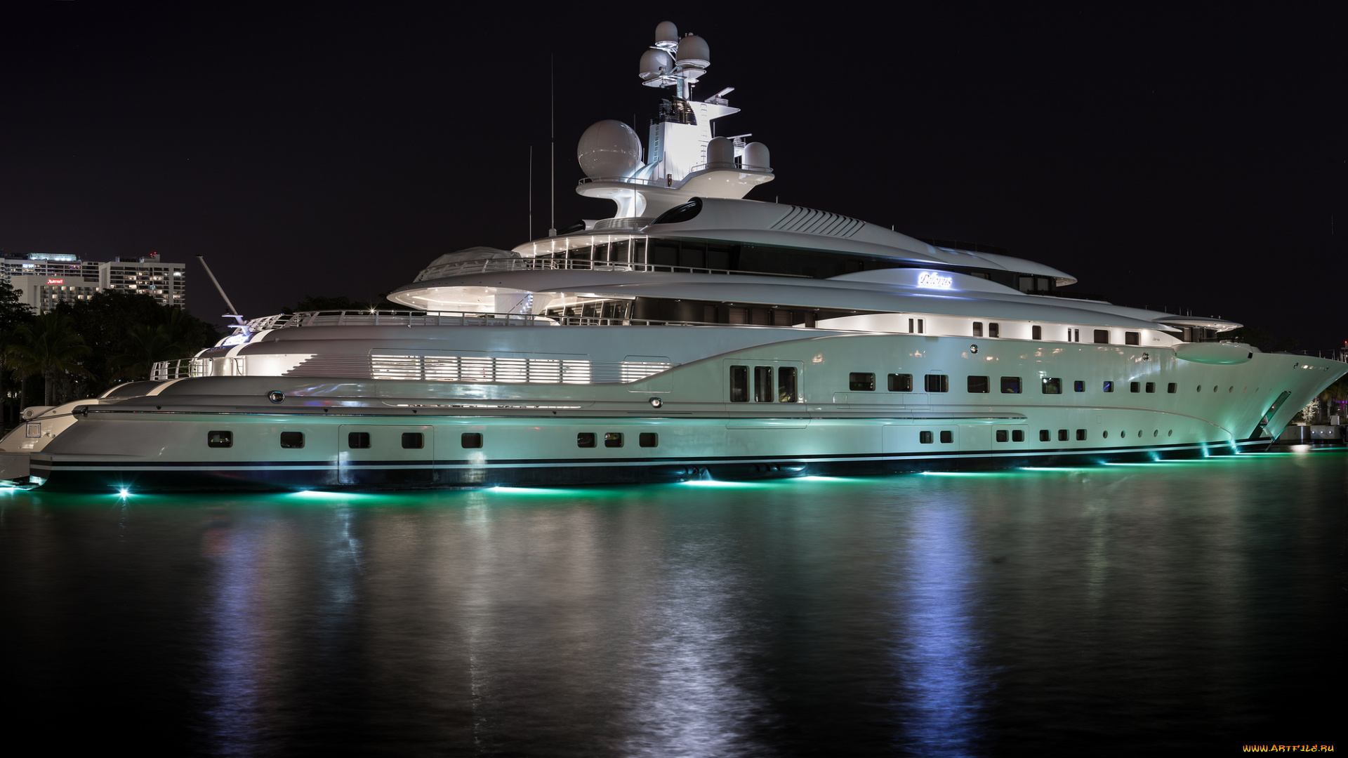 pelorus, yacht, in, miami, корабли, Яхты, суперяхта