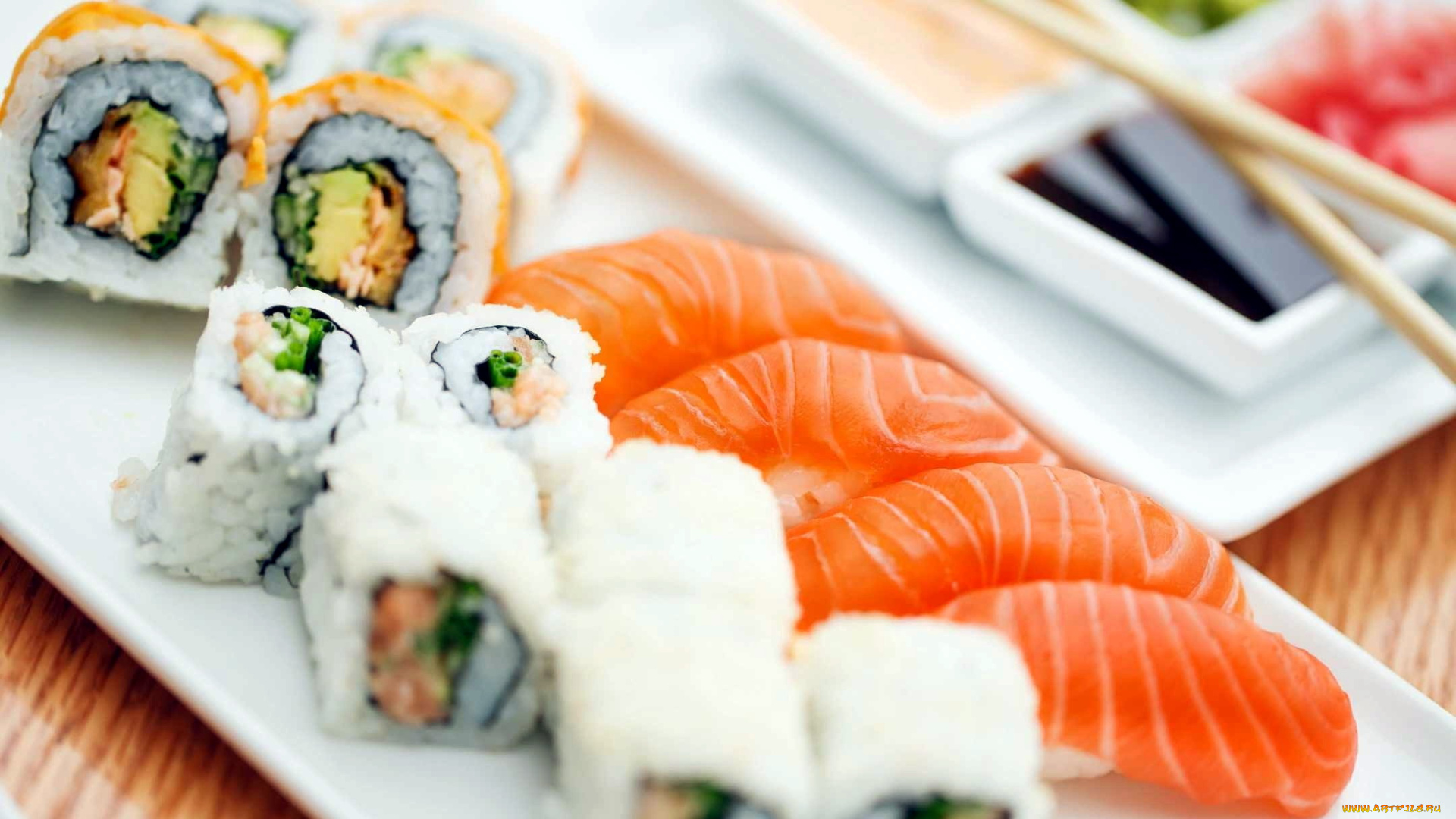 еда, рыба, , морепродукты, , суши, , роллы, кухня, ассорти, роллы, суши, японская