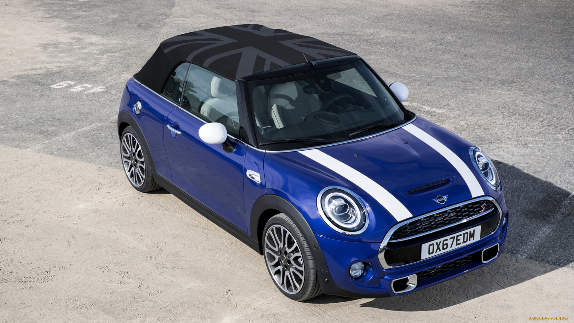 mini, cabrio, 2019, автомобили, mini, cabrio, 2019, blue