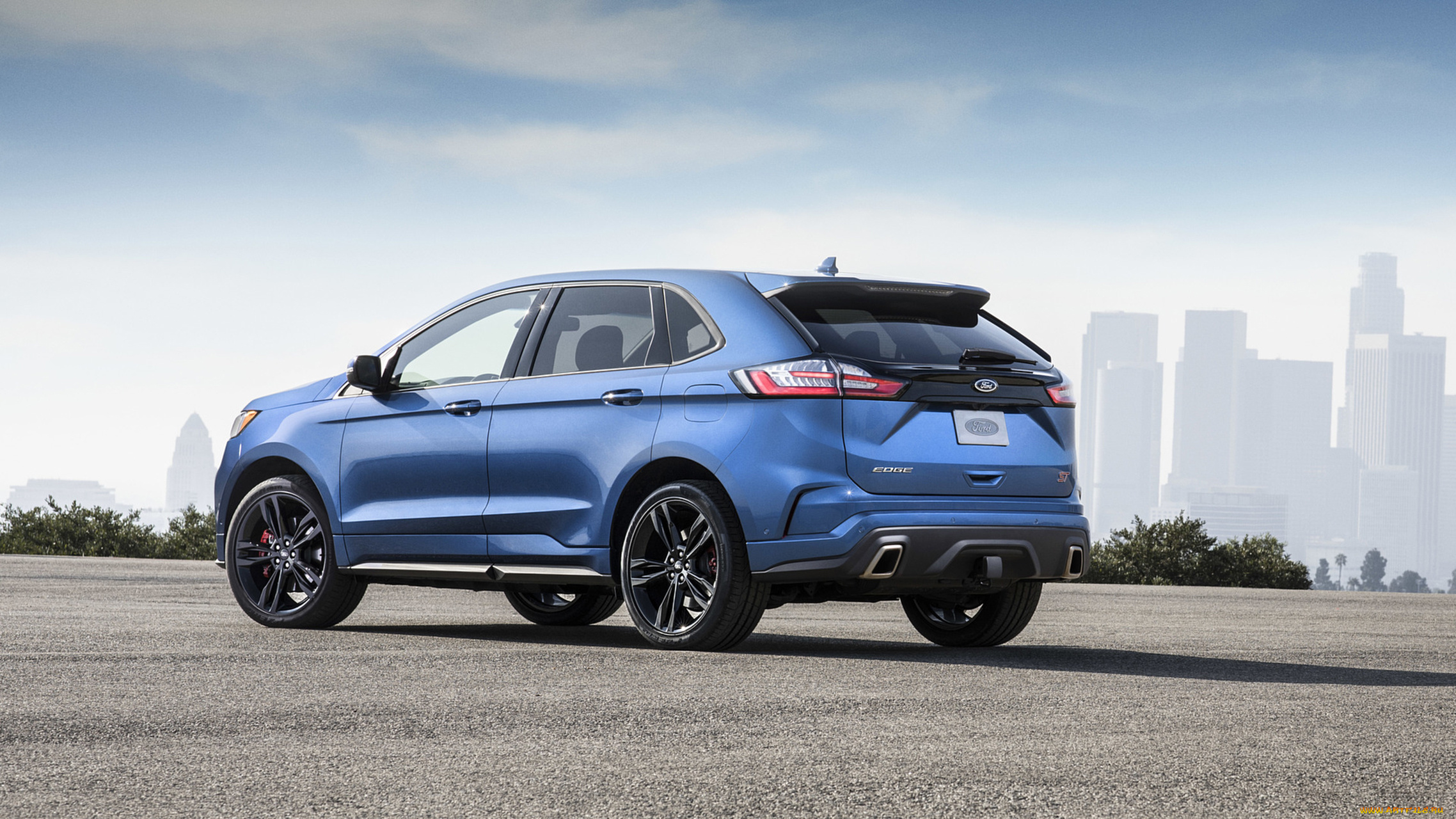 ford, edge, st, 2019, автомобили, ford, blue, edge, 2019, st