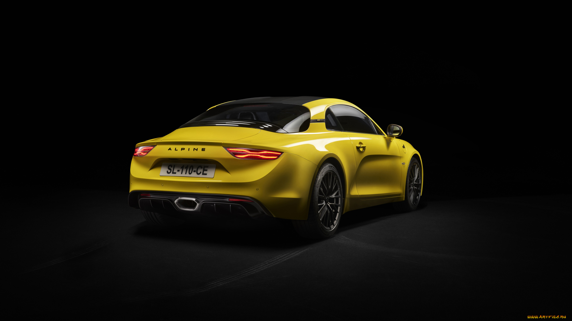 alpine, a110, color, edition, 2020, автомобили, alpine, желтый