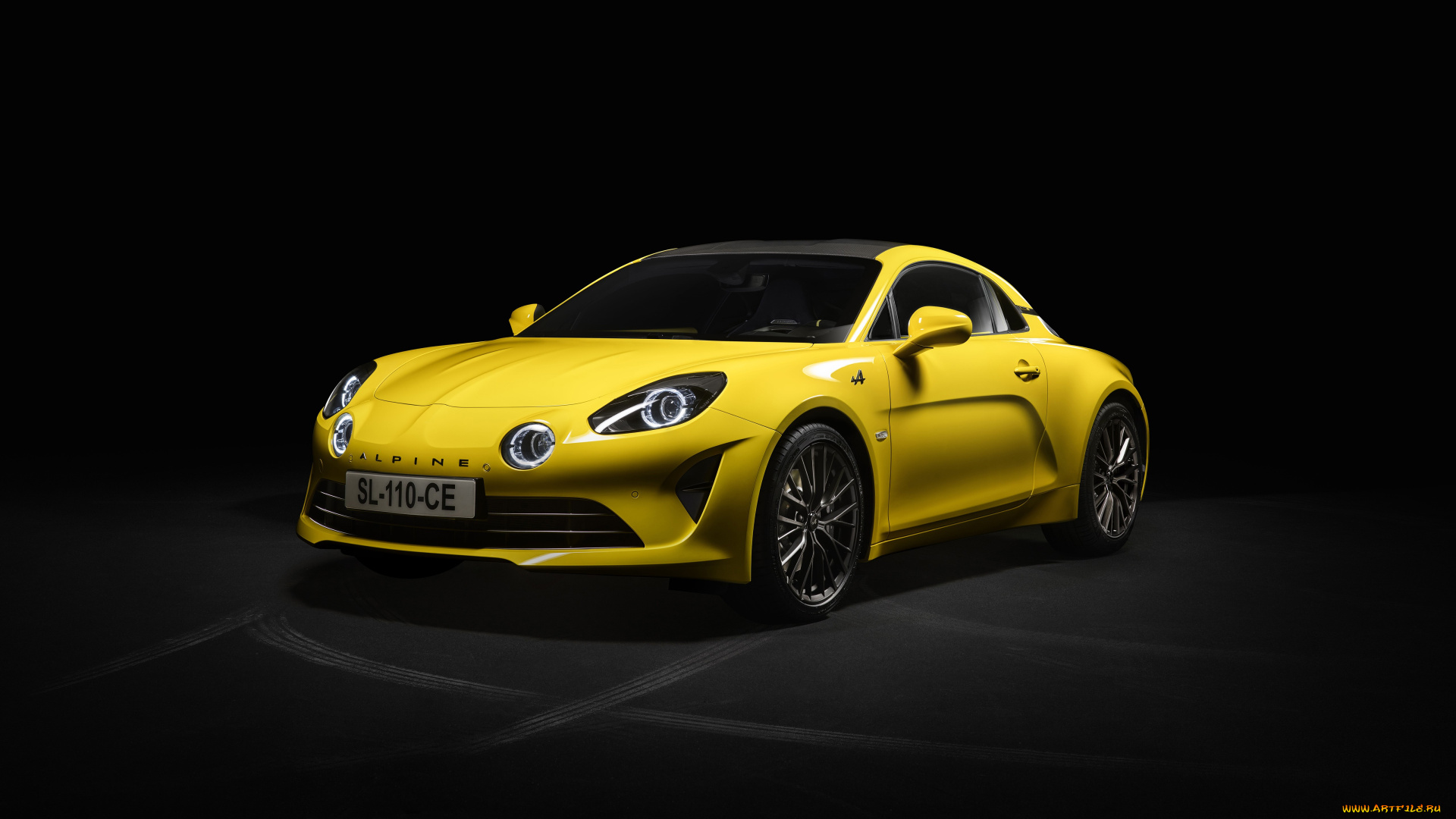 alpine, a110, color, edition, 2020, автомобили, alpine, желтый