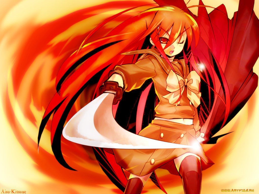 аниме, shakugan, no, shana