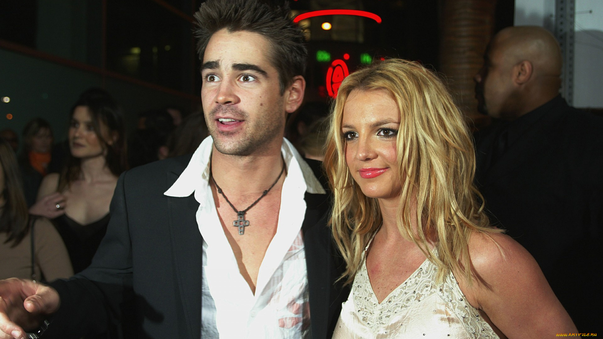 britney, spears, colin, farell, разное, знаменитости, бритни, спирс, колин, фарелл