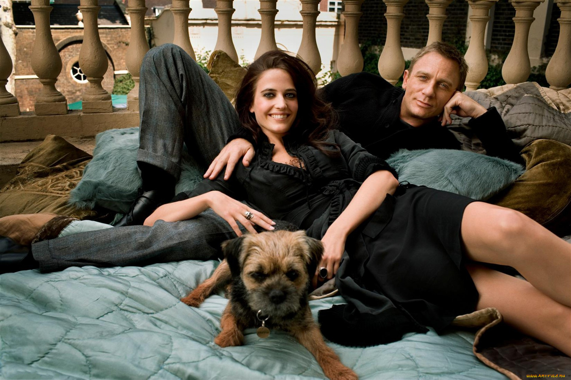 daniel, craig, eva, green, разное, знаменитости, дэниел, крейг, ева, грин