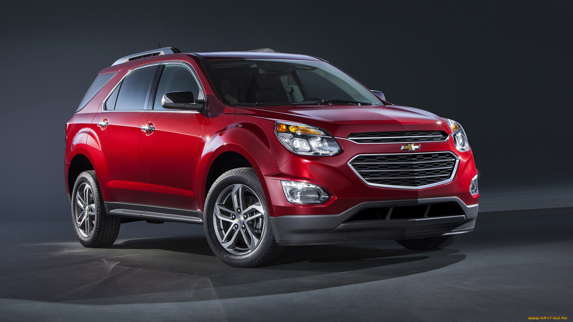 автомобили, chevrolet, equinox, 2016г, красный