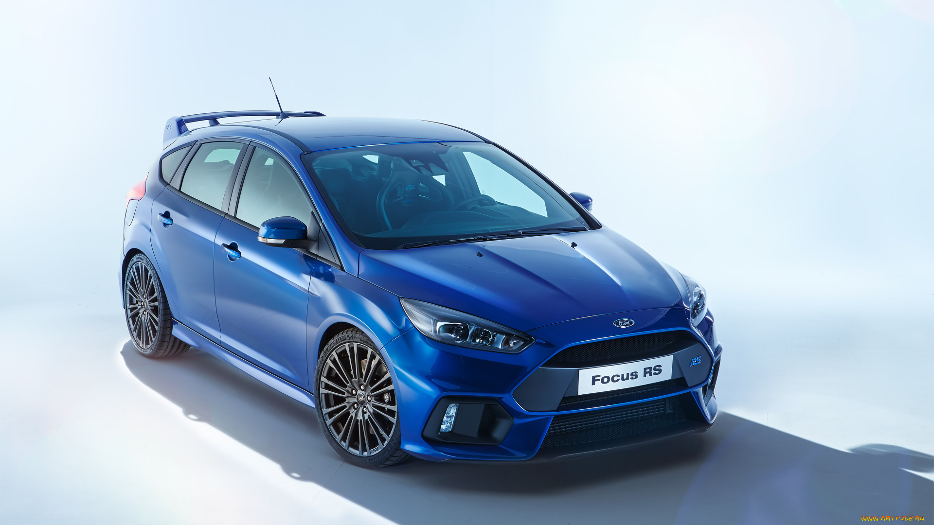 автомобили, ford, синий, 2015г, focus, rs