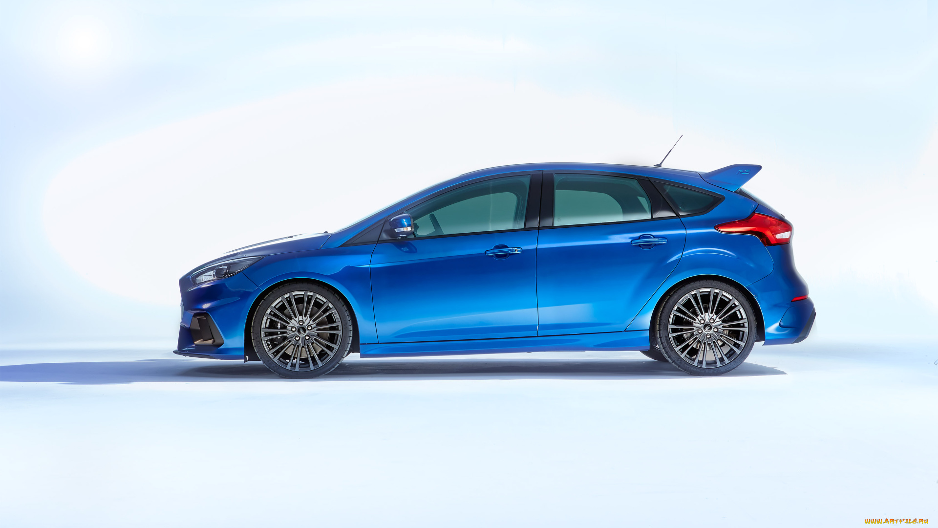 автомобили, ford, синий, 2015г, focus, rs