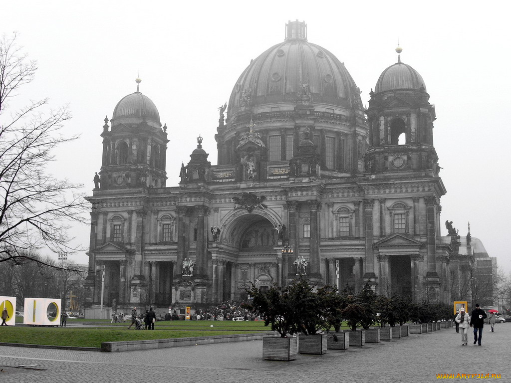 berlin, города, берлин, германия, барокко, музейный, остров, берлинский, кафедральный, собор