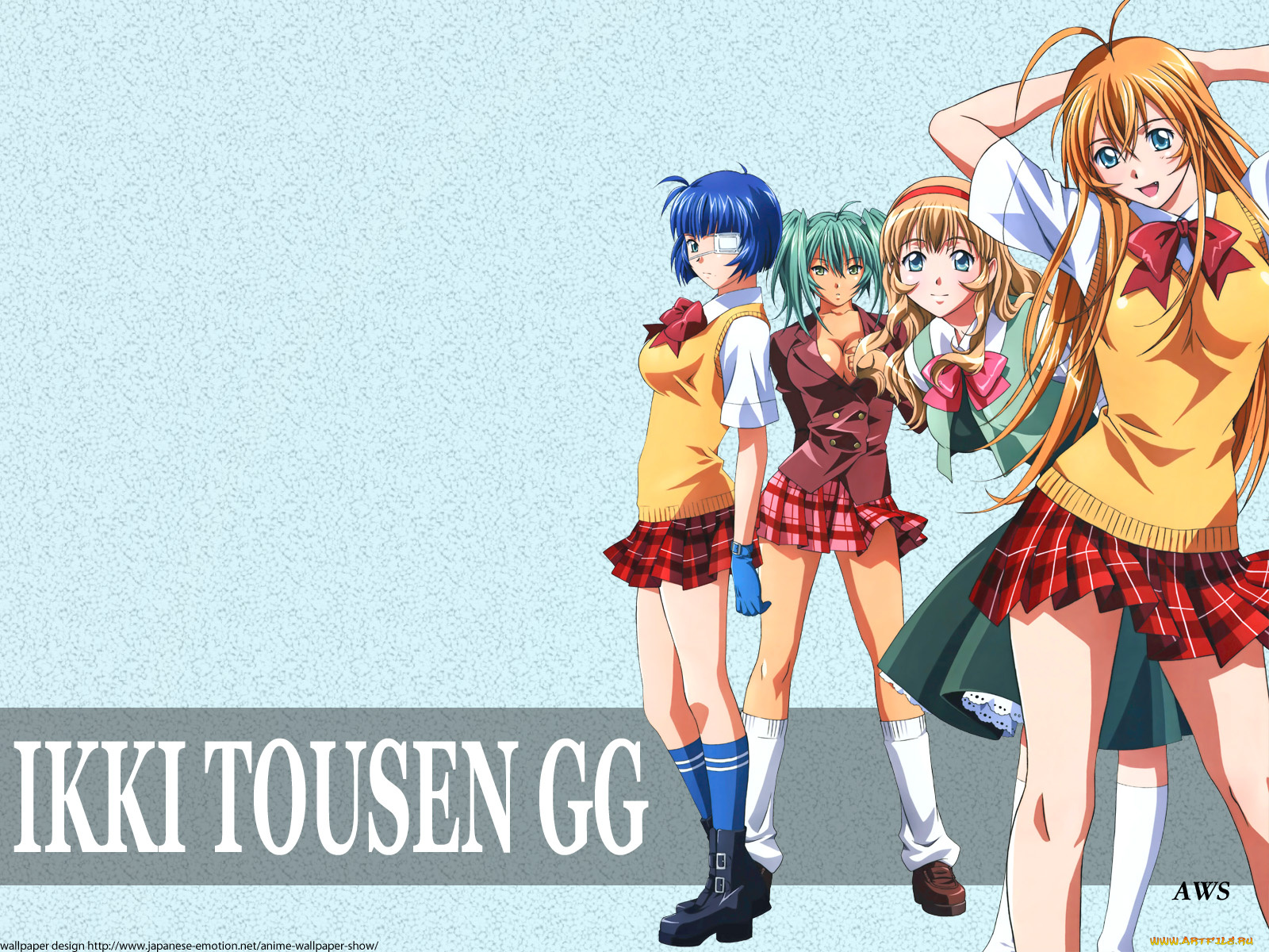 аниме, ikki, tousen