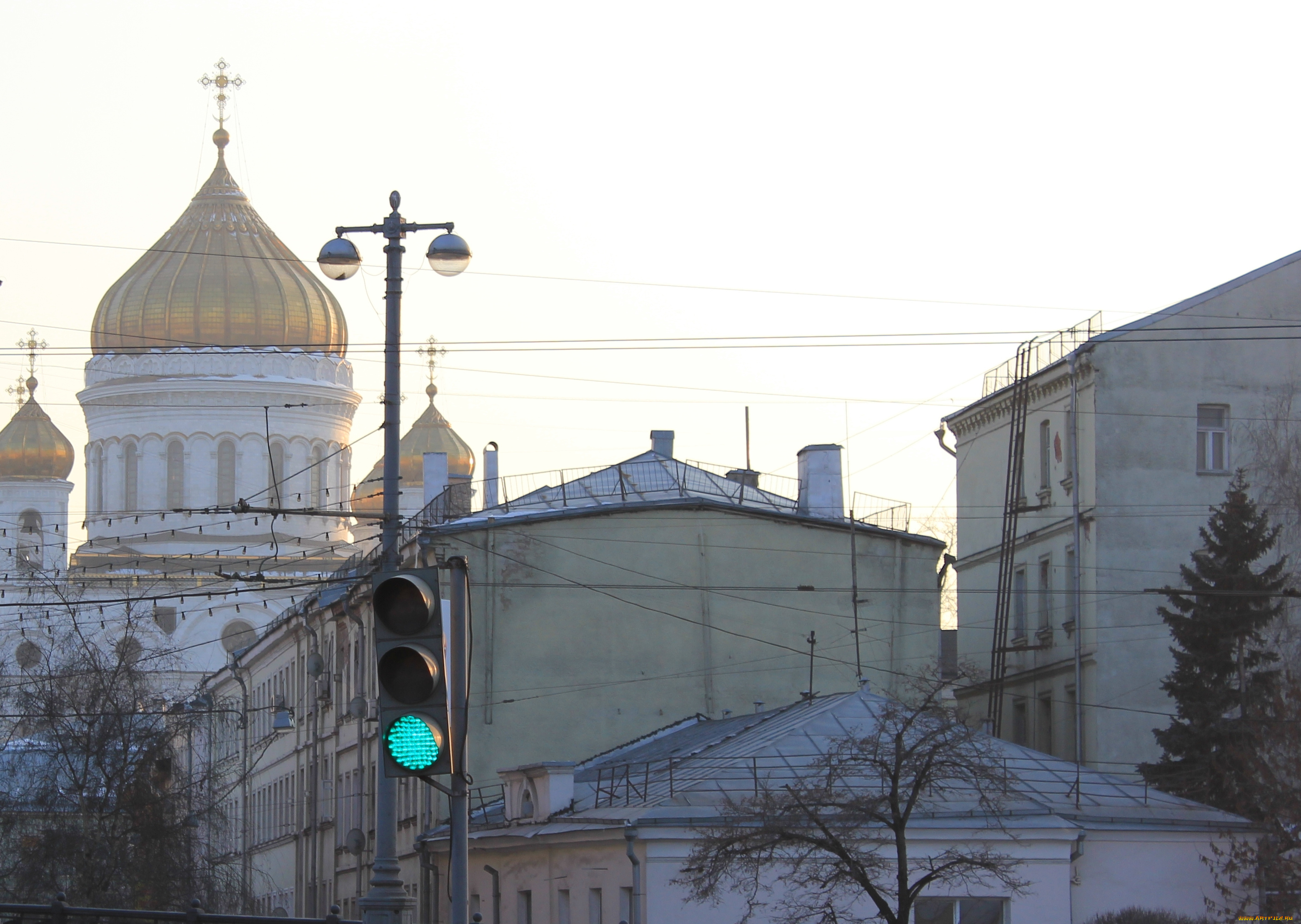 храм, христа, спасителя, города, москва, россия