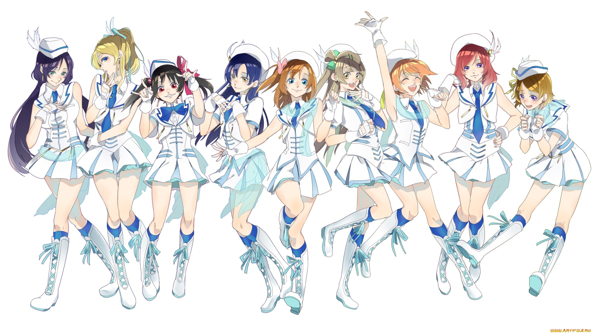 аниме, love, live, , school, idol, project, ayase, eri, hoshizora, rin, koizumi, hanayo, kousaka, honoka, minami, kotori, nishikino, maki, sonoda, umi, toujou, nozomi, yazawa, nico