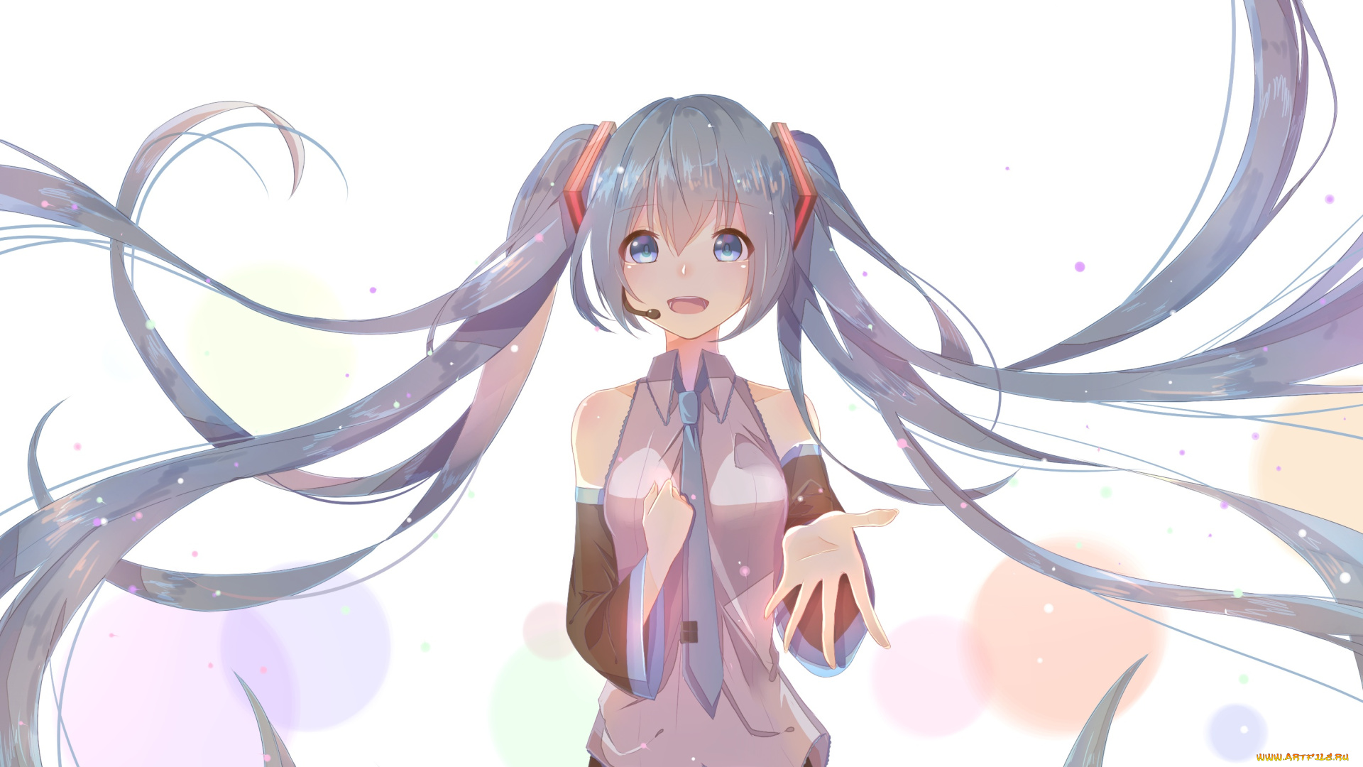 аниме, vocaloid, hatsune, miku