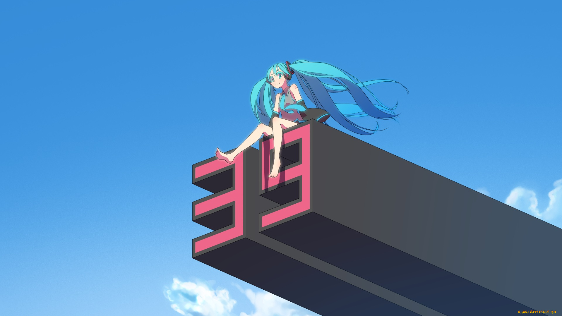 аниме, vocaloid, hatsune, miku, syego