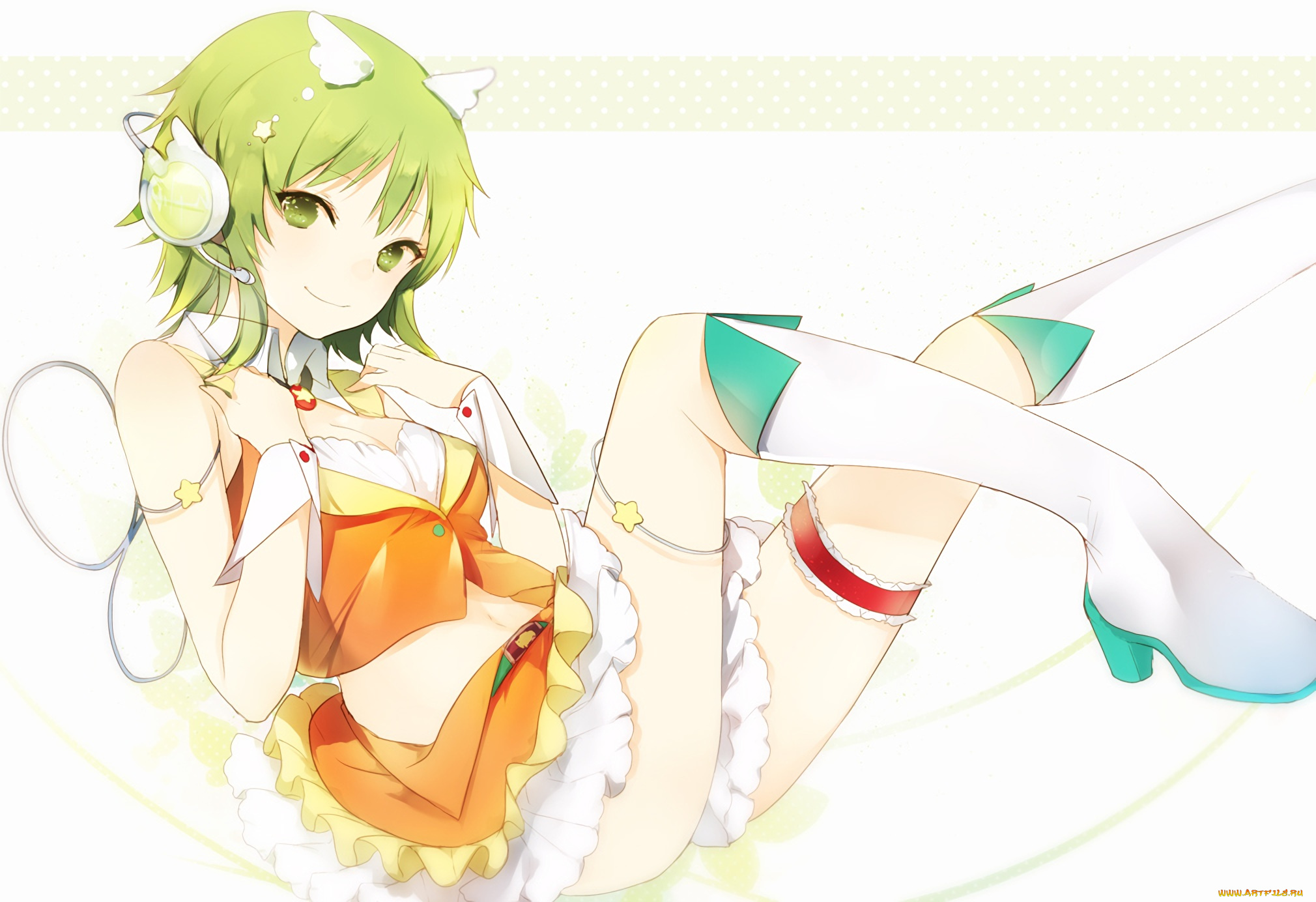 аниме, vocaloid, gumi