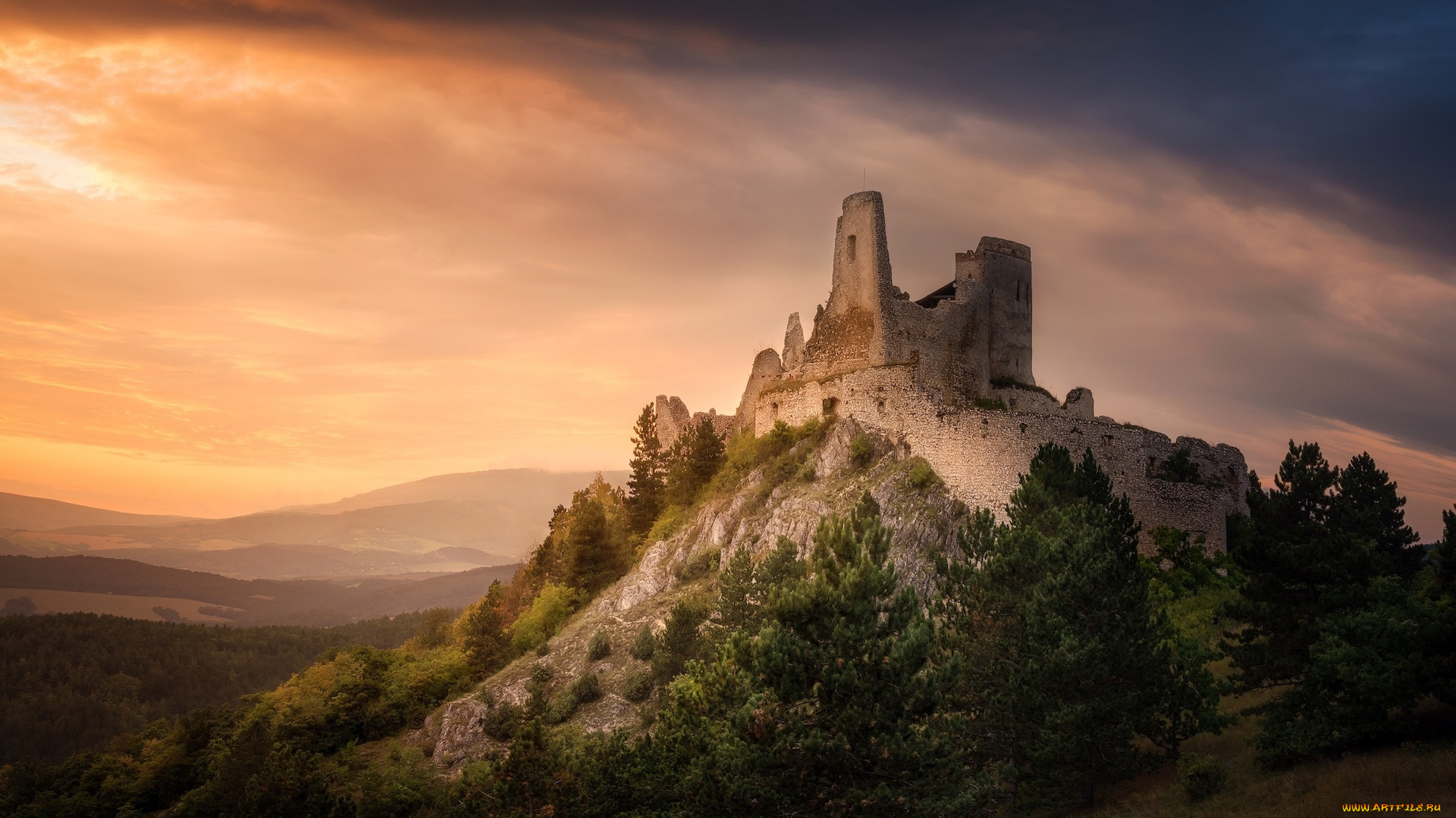 cachtice, castle, slovakia, города, -, дворцы, , замки, , крепости, cachtice, castle