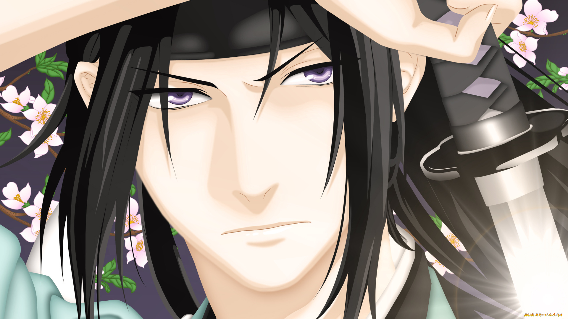 toshizou, hijikata, аниме, hakuoki