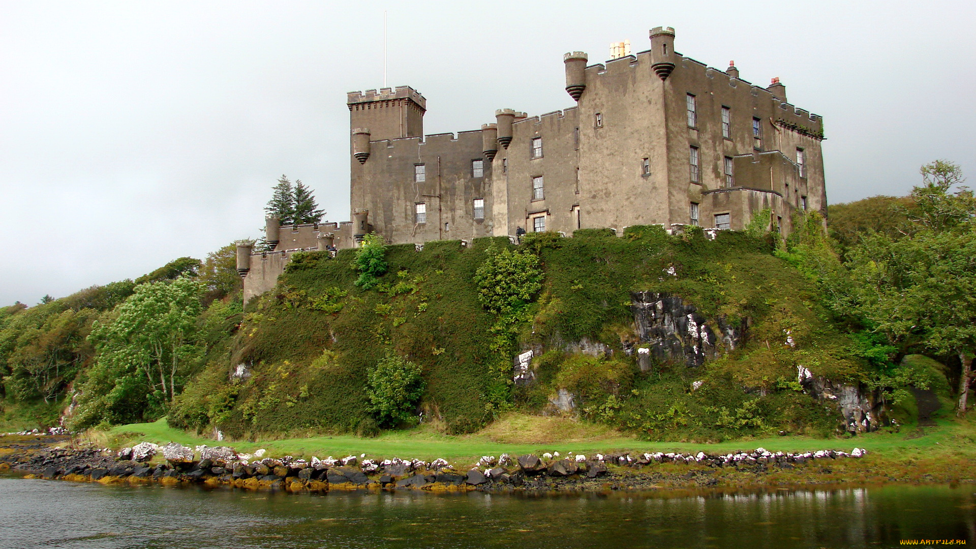 города, дворцы, замки, крепости, scotland, dunvegan, castle