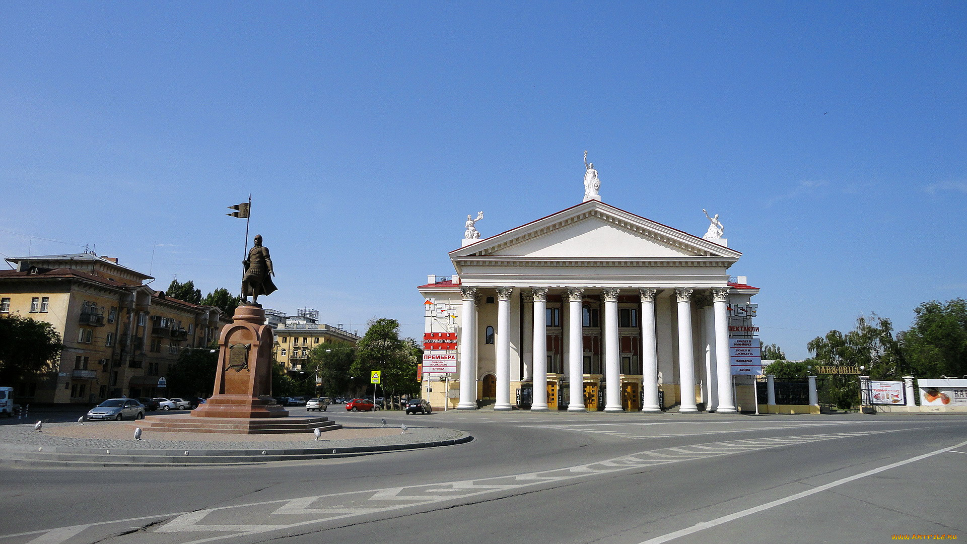 города, улицы, площади, набережные, театр, нэт, волгоград