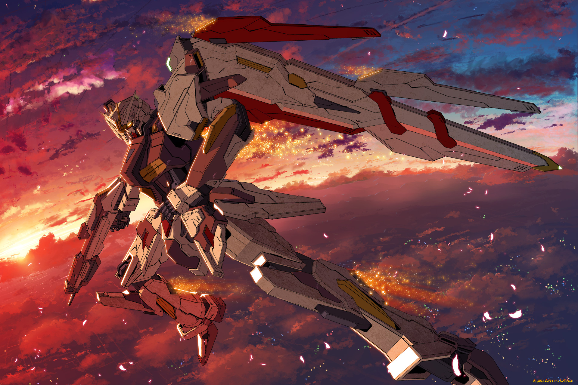 аниме, gundam, seed, mobile, suit