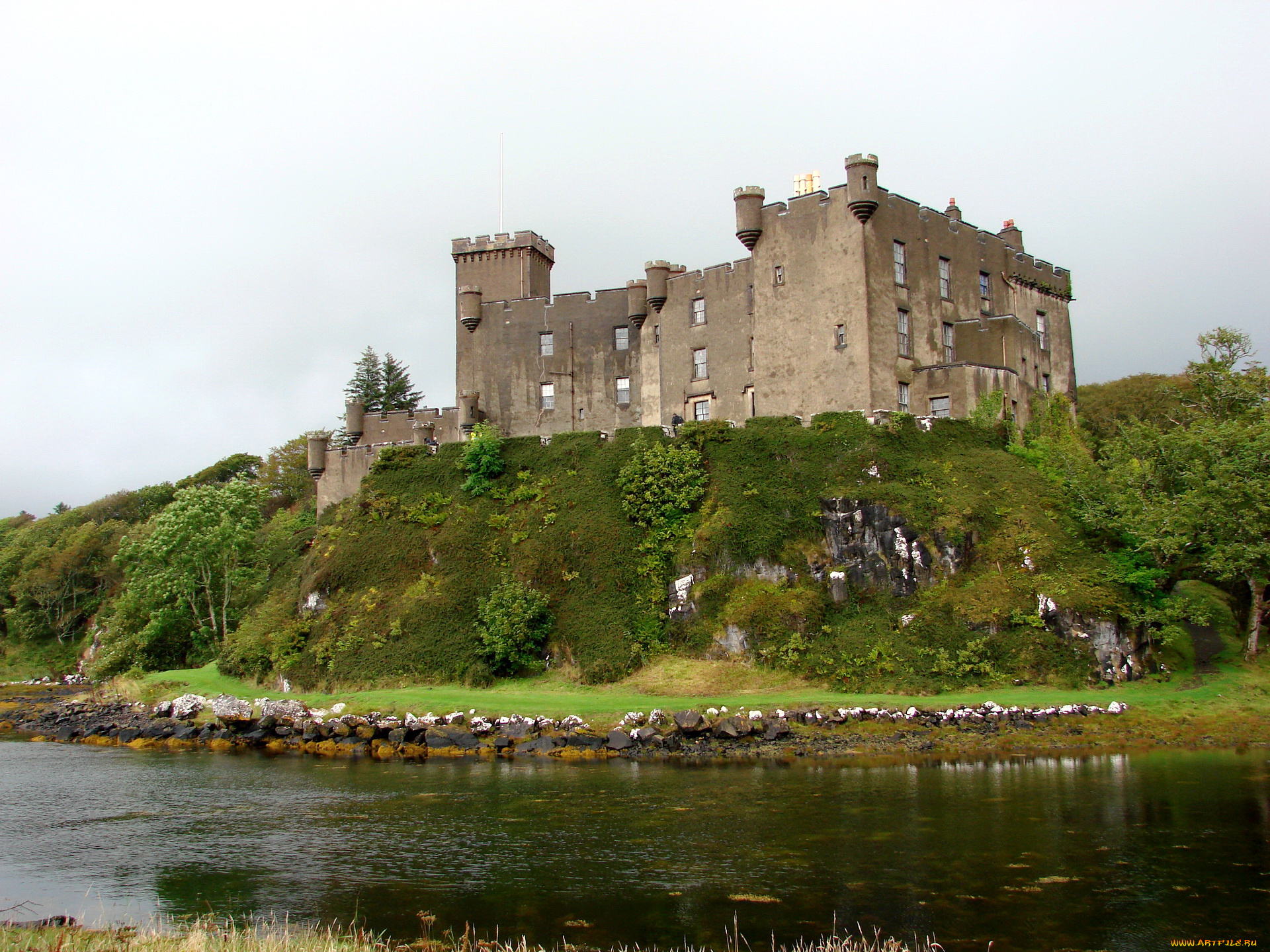 города, дворцы, замки, крепости, scotland, dunvegan, castle