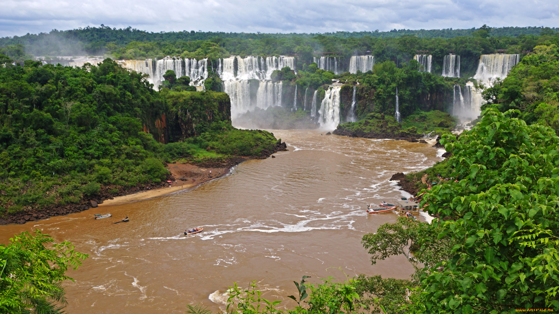 бразилия, водопад, iguazu, природа, водопады