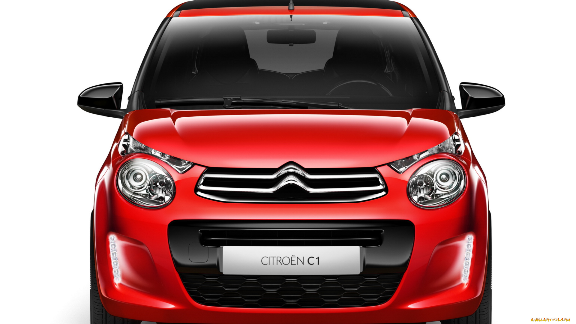 автомобили, citroen, красный, 2014, 3-door, c1, citroеn