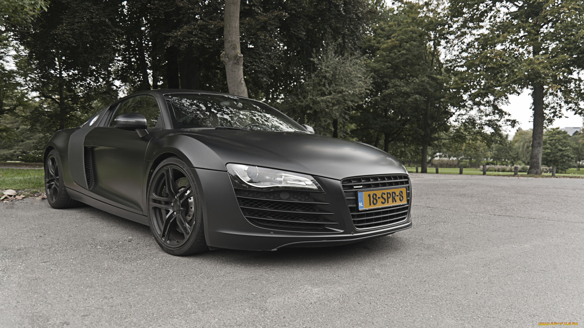 matte, black, audi, r8, v8, автомобили, audi, ag, легковые, концерн, volkswagen, group, германия