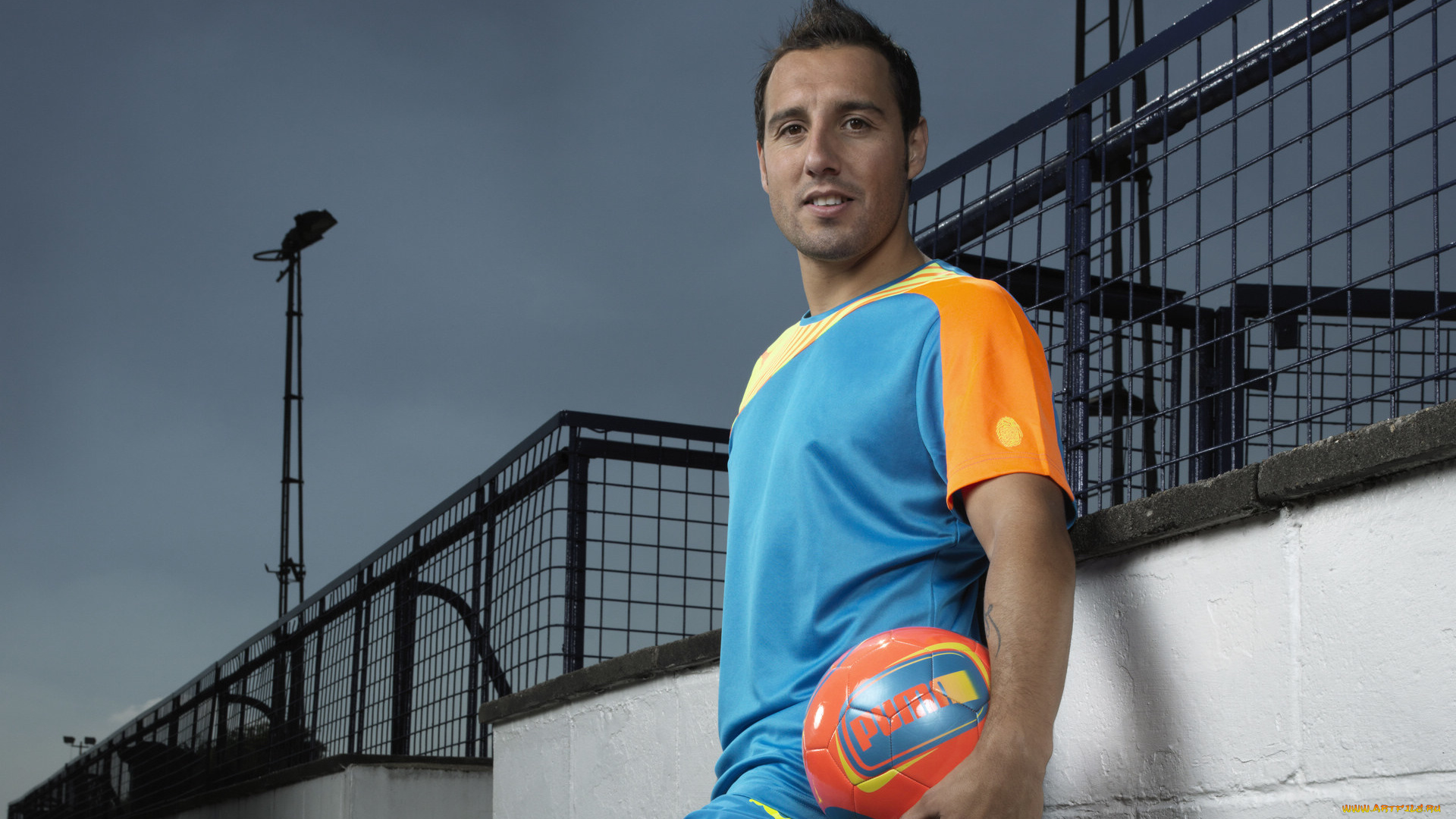 santi, cazorla, спорт, футбол, игрок, мяч, взгляд