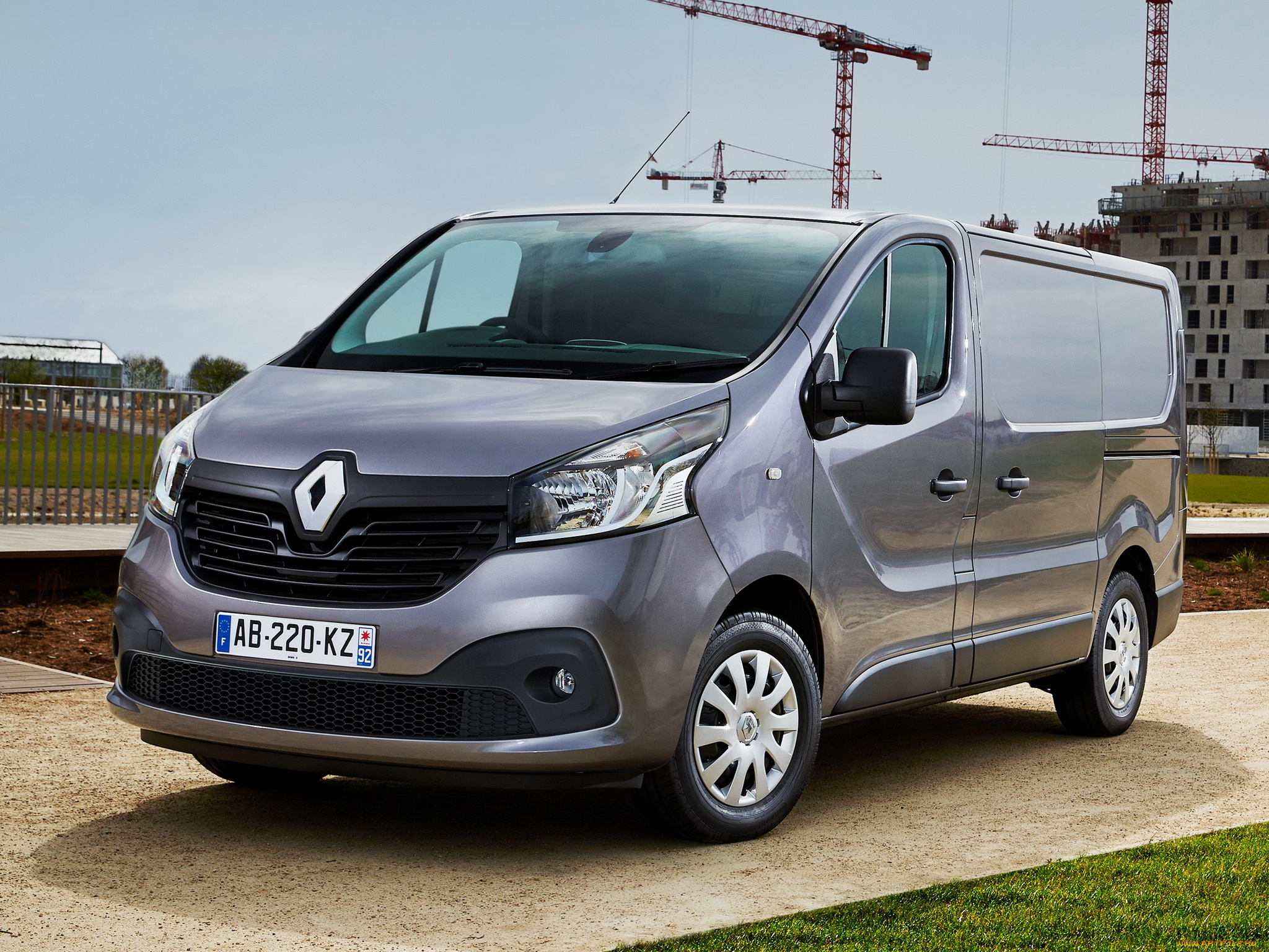 автомобили, renault, 2014, uk-spec, van, trafic