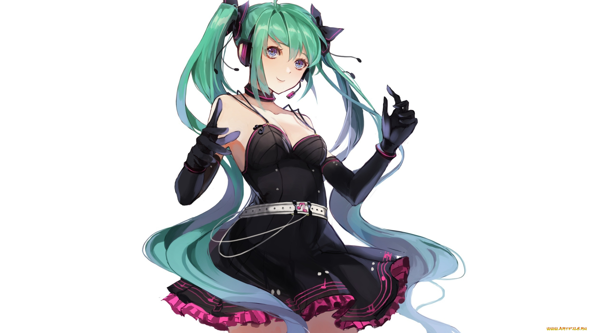 аниме, vocaloid, hatsune, miku