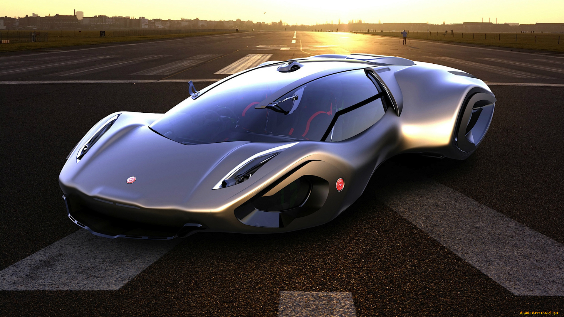 bizzarrini, veleno, concept, 2030, автомобили, 3д, concept, veleno, bizzarrini, futuristic, supercar, 2030