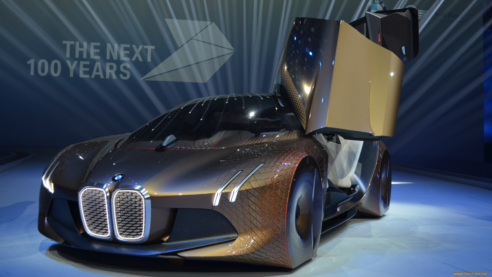 bmw, vision, next, 100, concept, 2016, автомобили, bmw, vision, next, 100, concept, 2016, car, выставка, автосалон