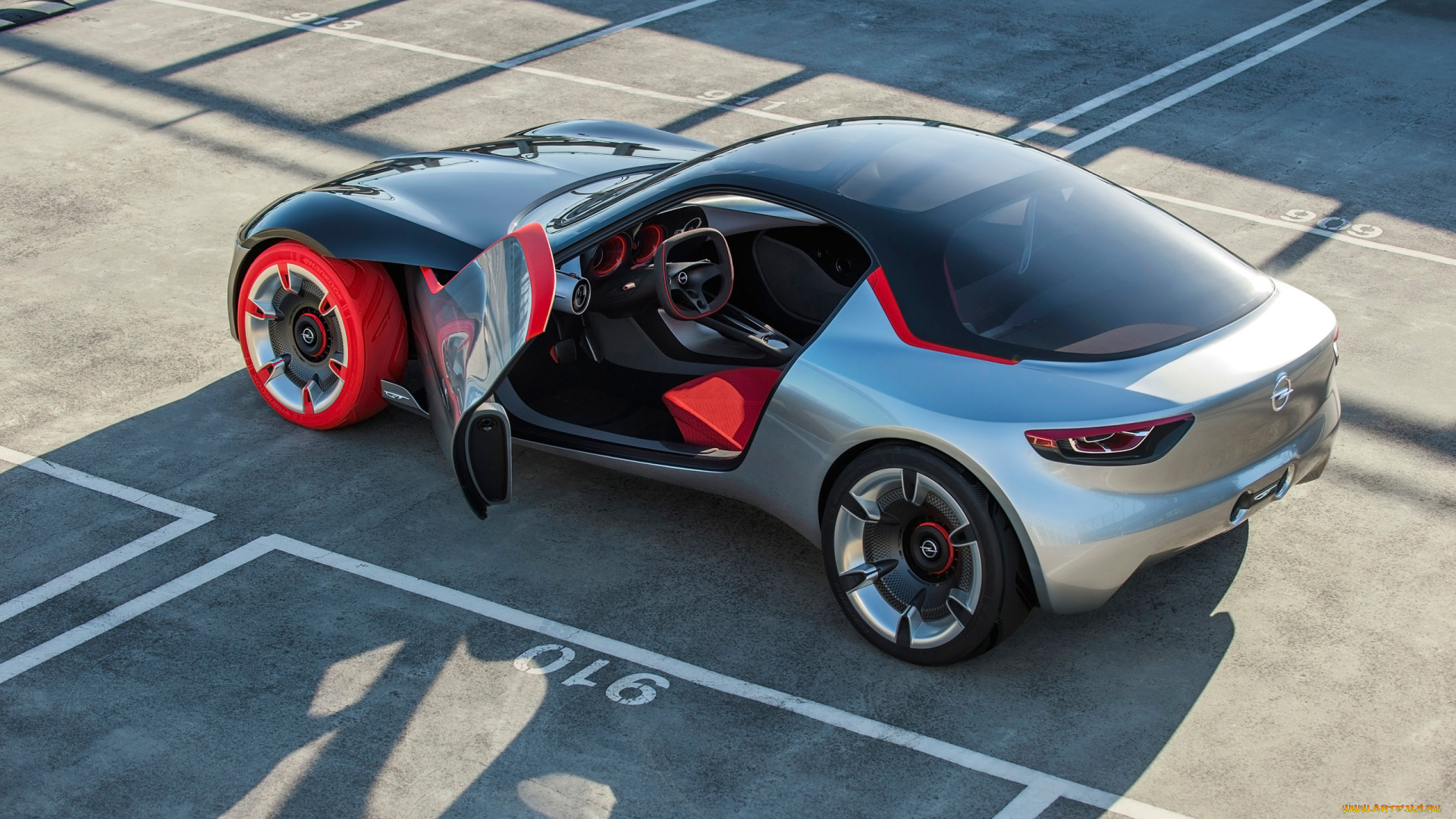 opel, gt, concept, 2016, автомобили, opel, gt, concept, 2016, car