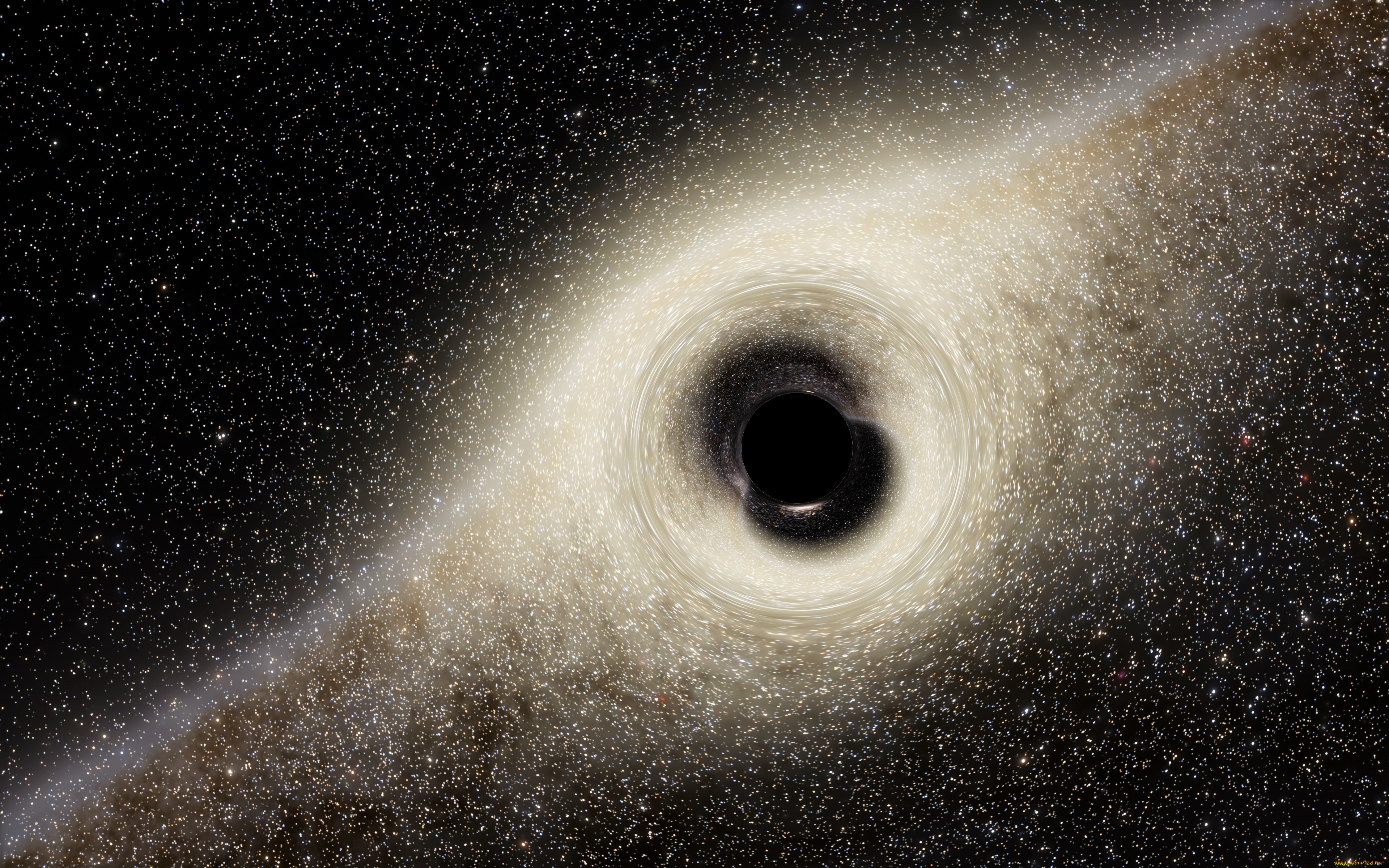 космос, Черные, дыры, black, hole, Чёрная, дыра, область, пространства-времени