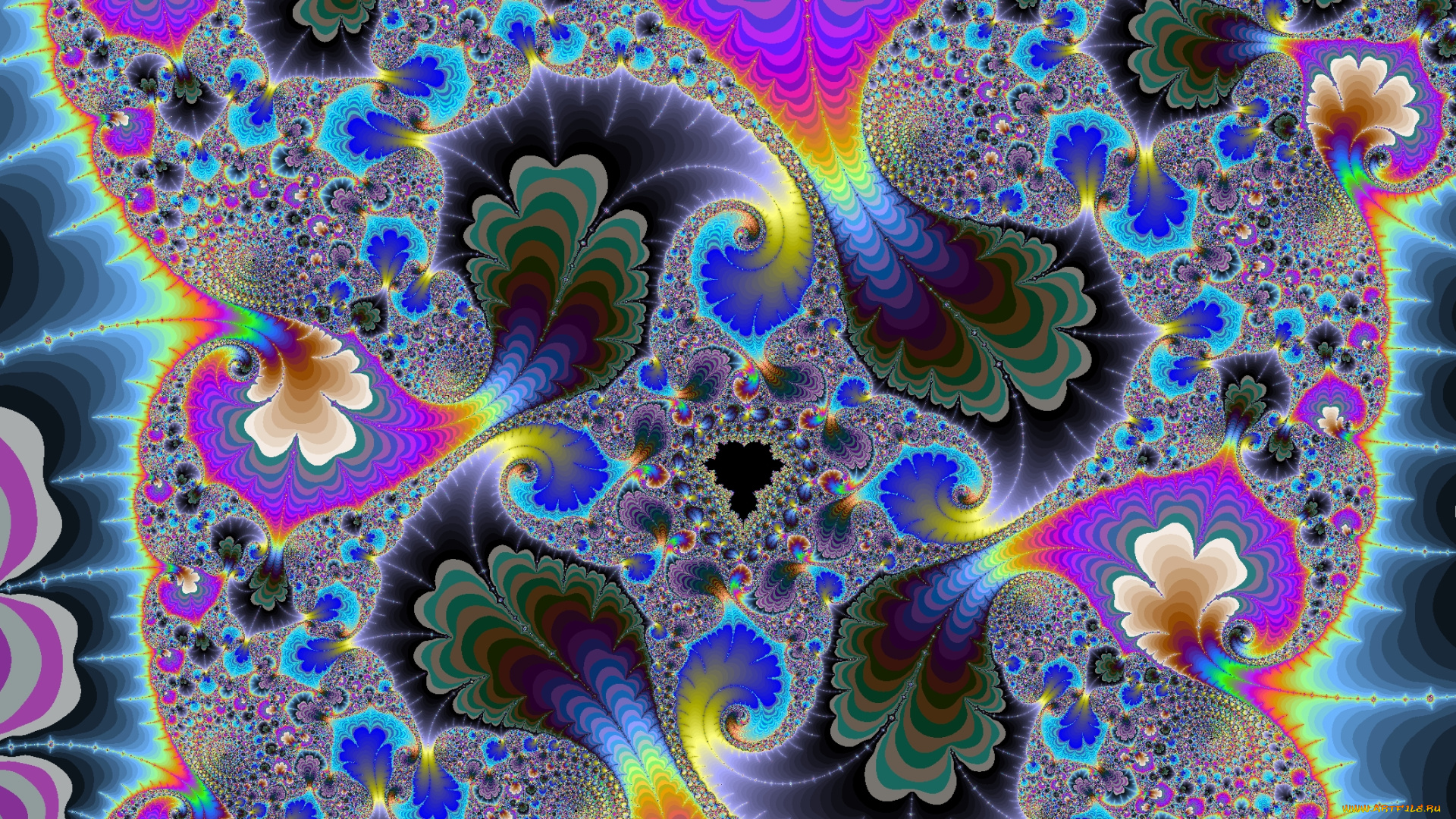 3д, графика, фракталы, , fractal, узор, фон, цвета