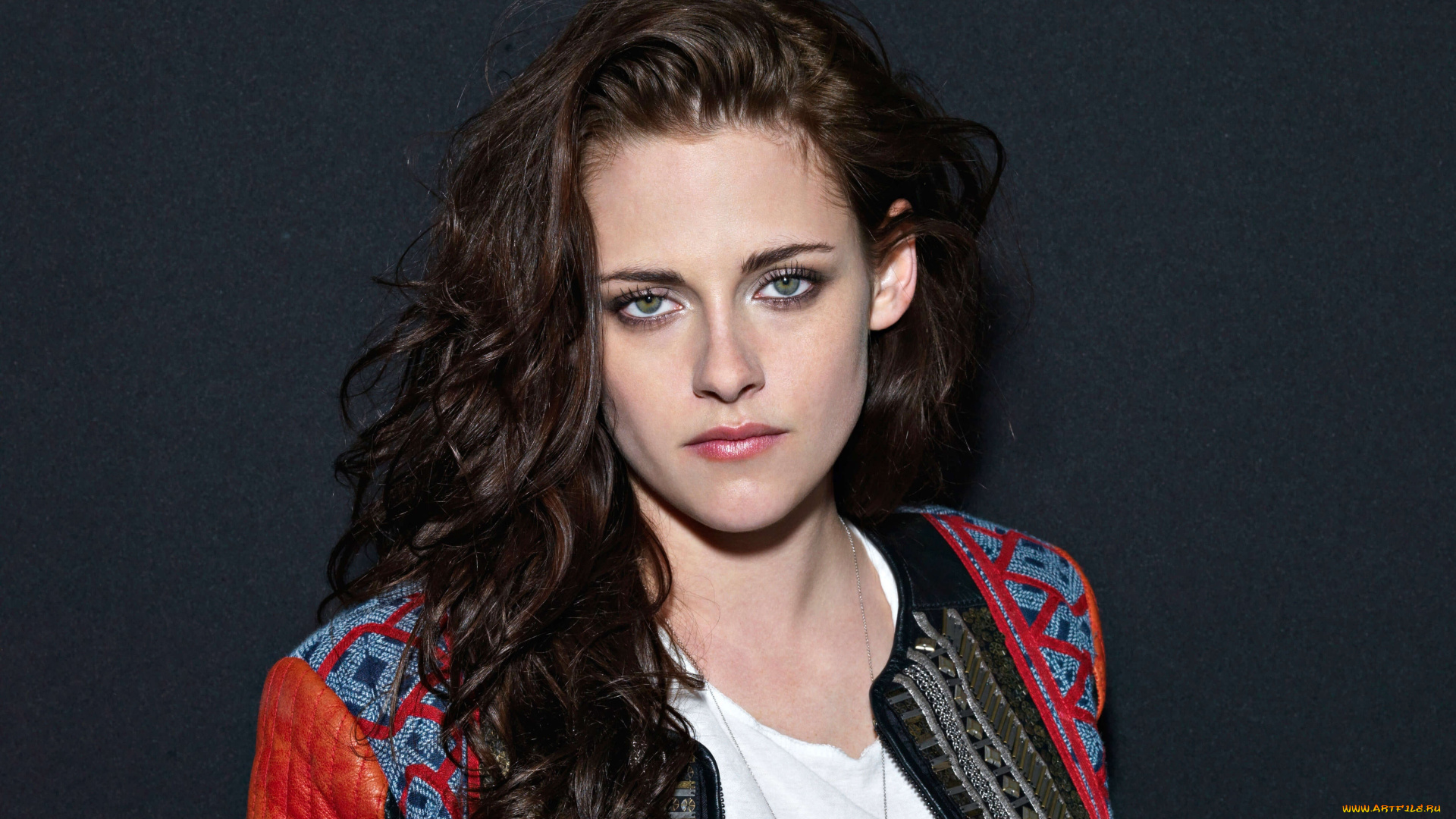 девушки, kristen, stewart, жакет, лицо, шатенка, актриса