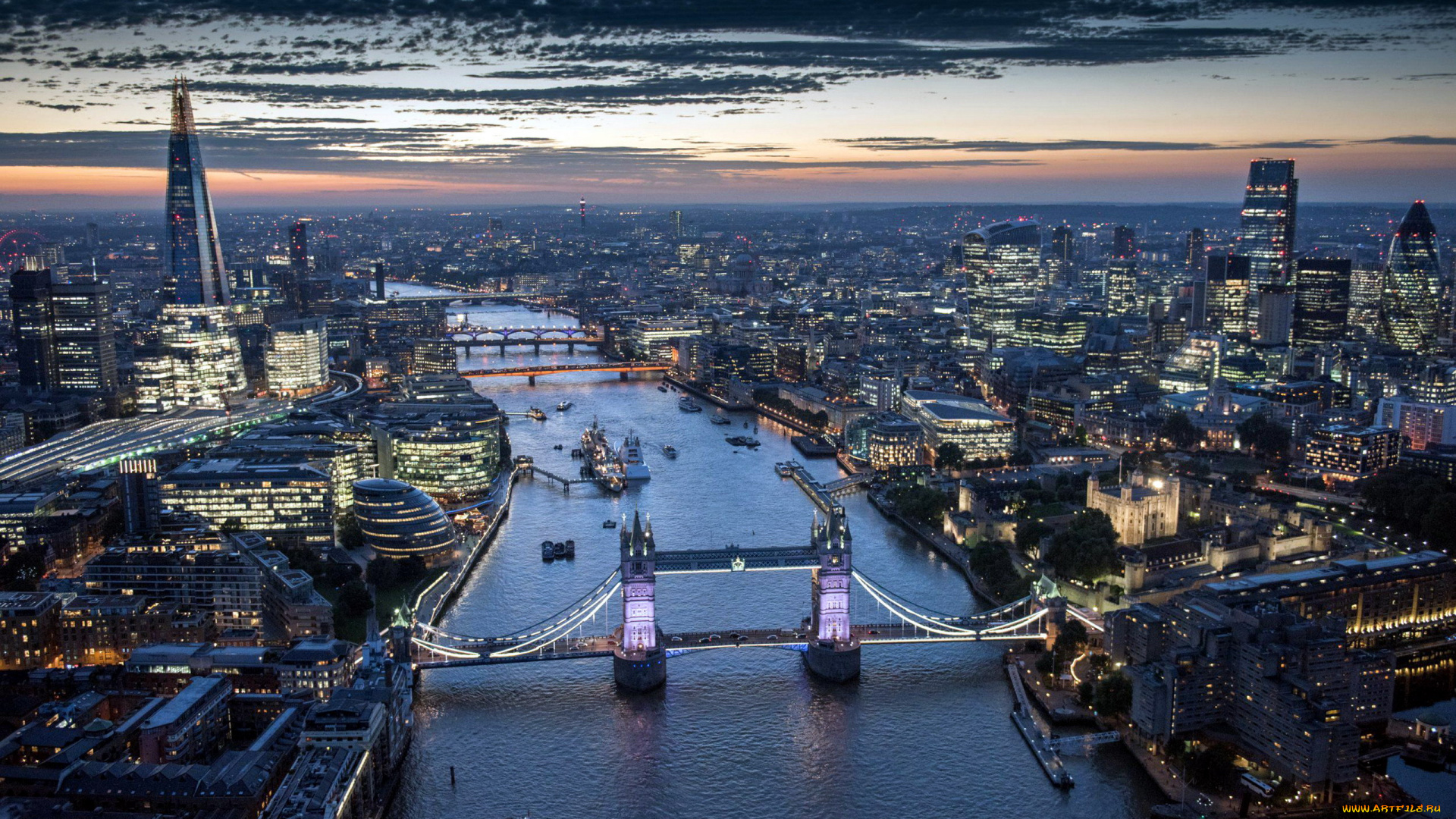 tower, bridge, города, лондон, , великобритания, tower, bridge