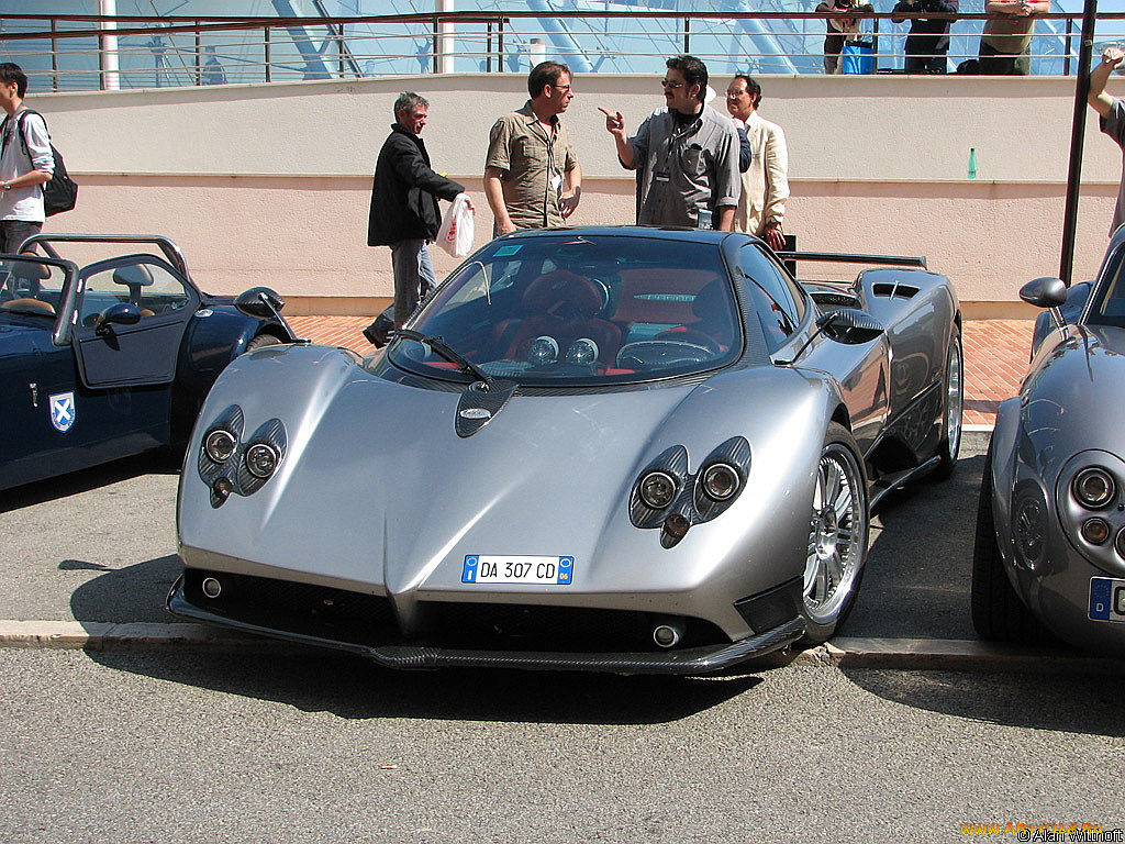 pagani, zonda, c12, автомобили