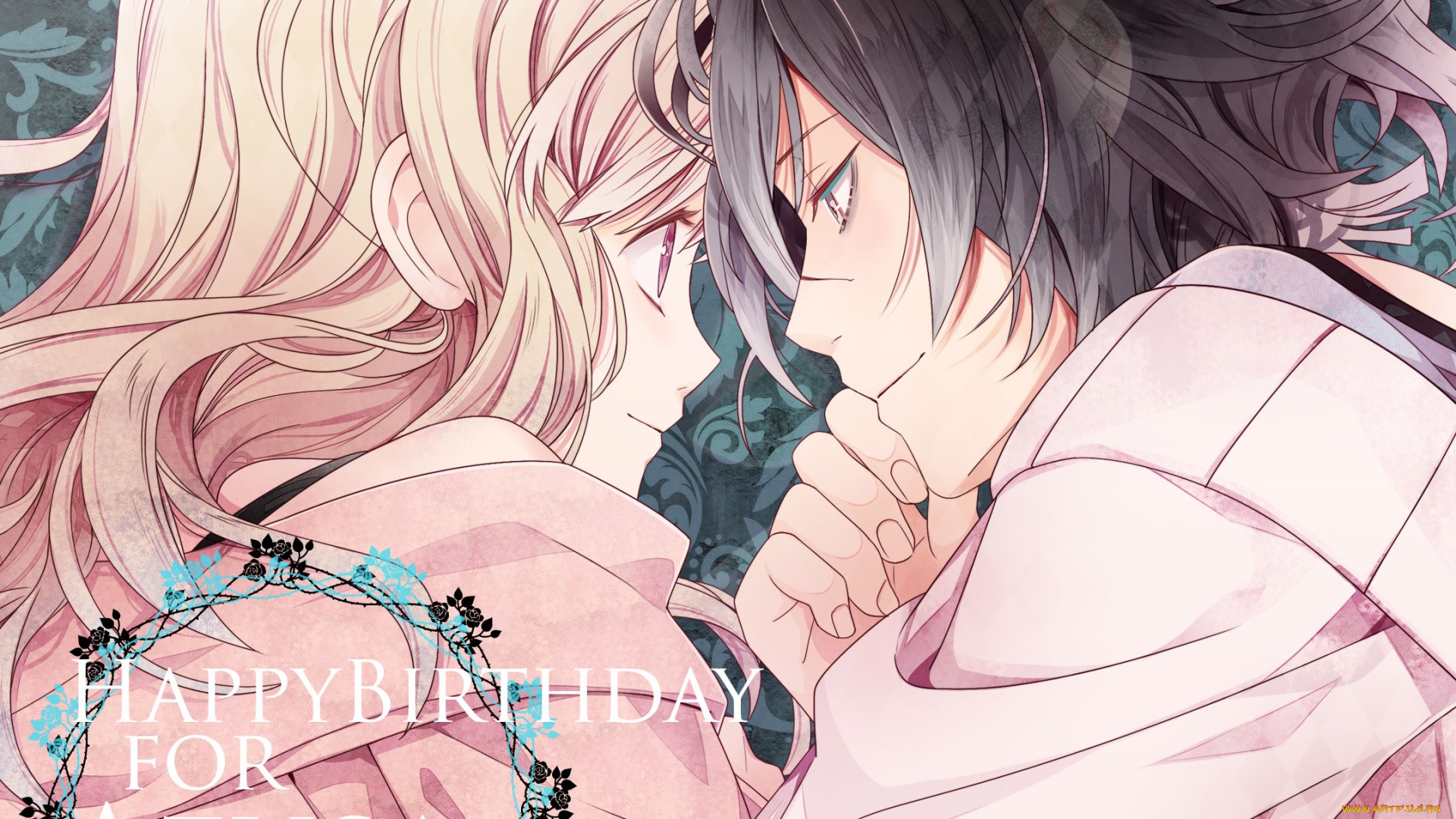 аниме, diabolik, lovers, пара