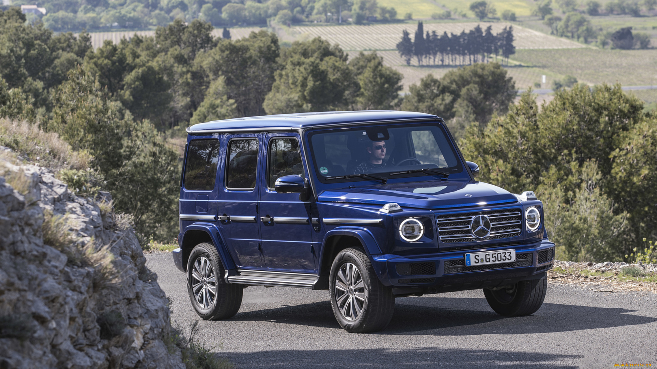 mercedes-benz, g-class, g550, 2019, автомобили, mercedes-benz, blue, 2019, g550, g-class