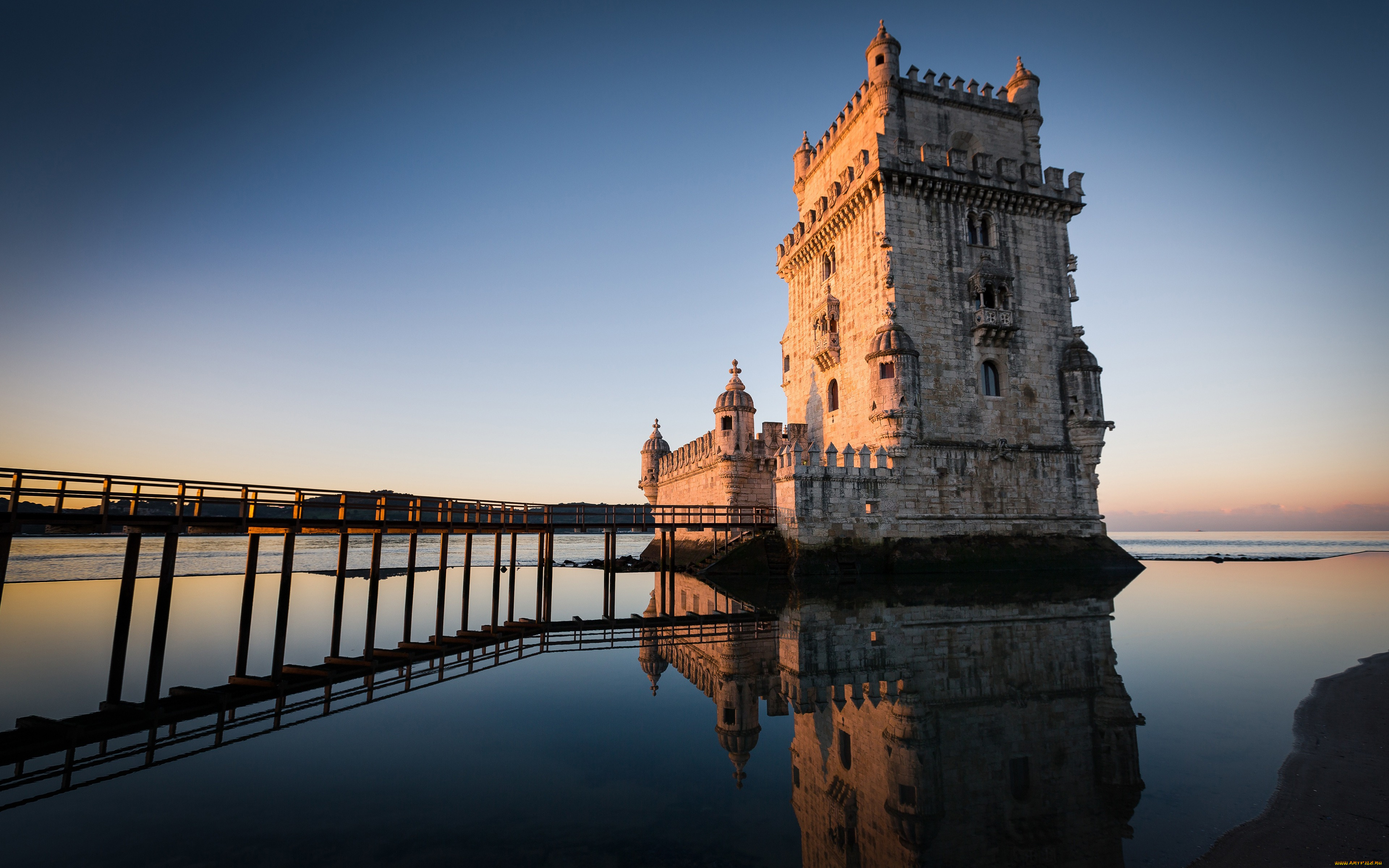 tower, of, st, vincent, лиссабон, , португалия, города, лиссабон, , португалия, башня, сент-винсента, закат, море, мостик, архитектура