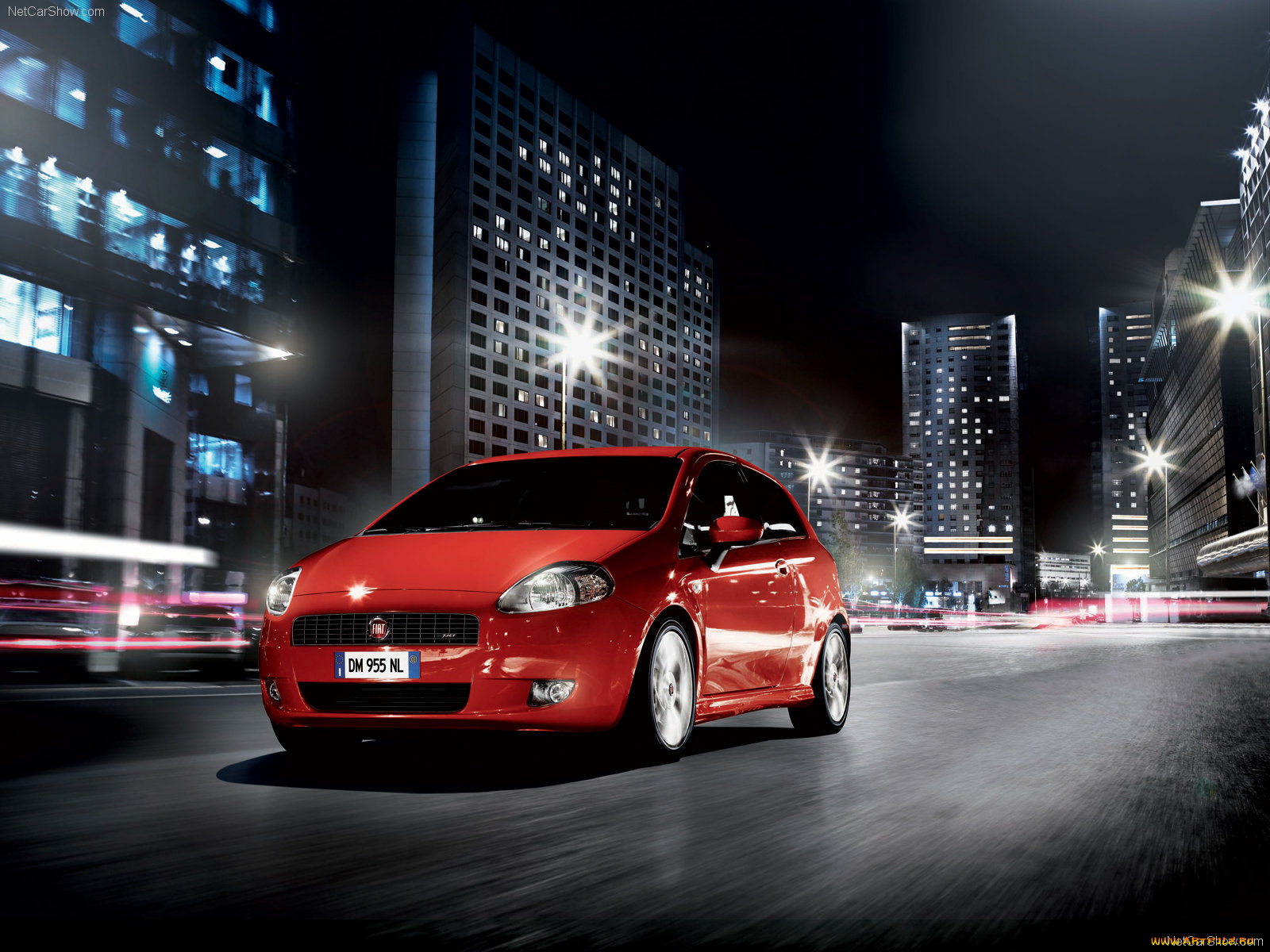 fiat, grande, punto, 2008, автомобили