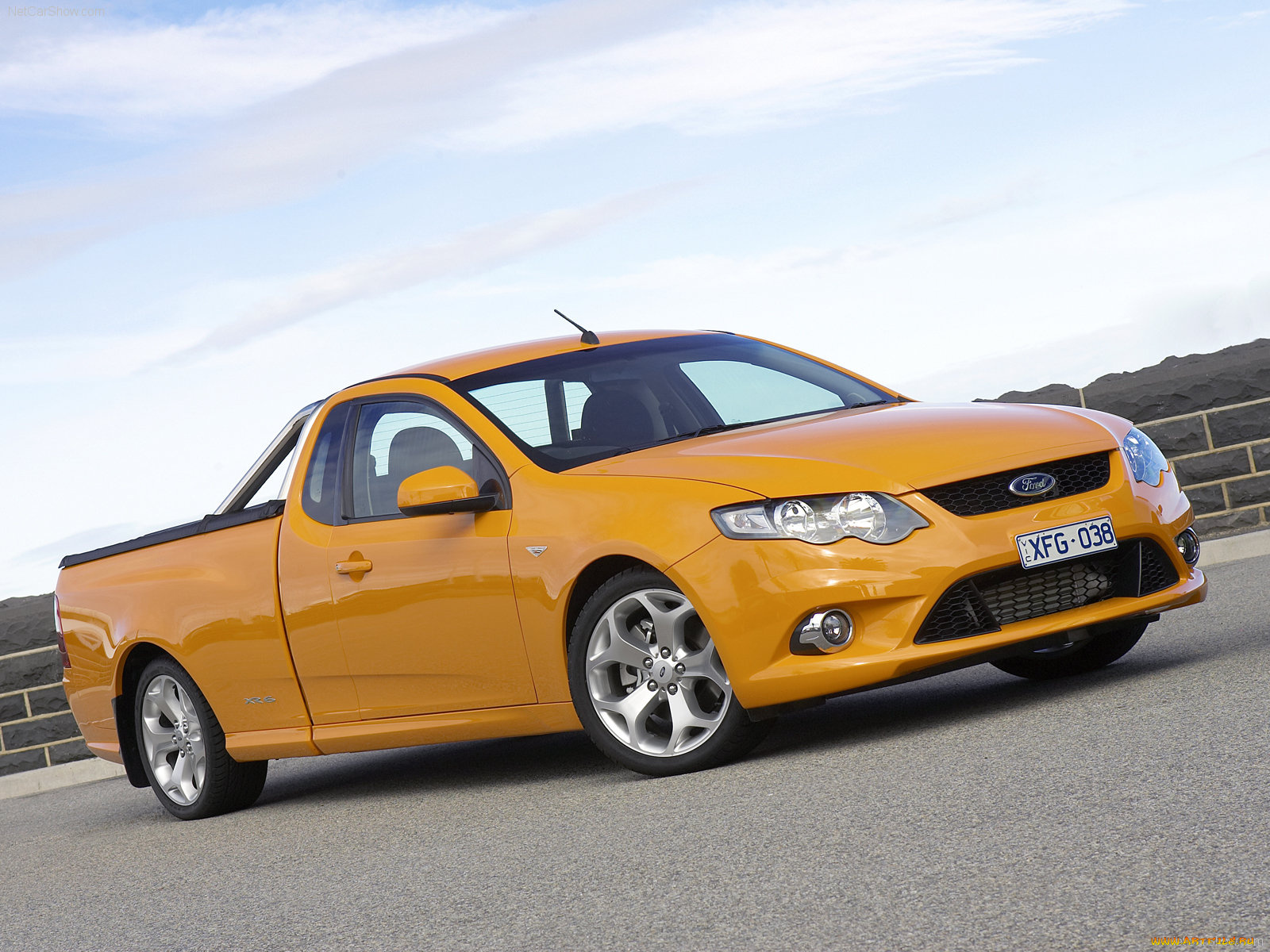 ford, fg, falcon, ute, xr6, turbo, 2008, автомобили