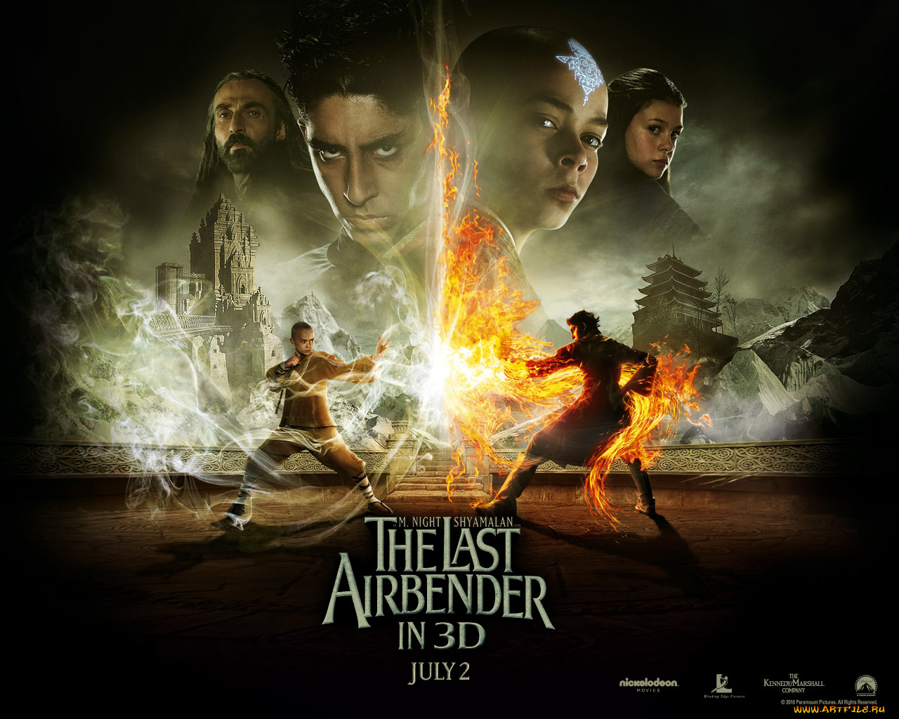 the, last, airbender, кино, фильмы