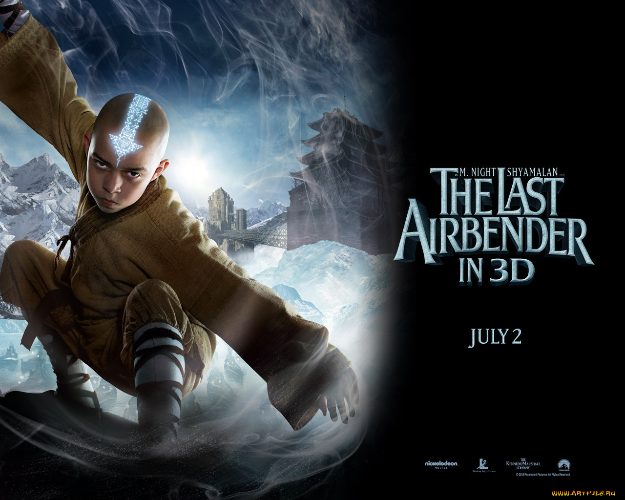 the, last, airbender, кино, фильмы