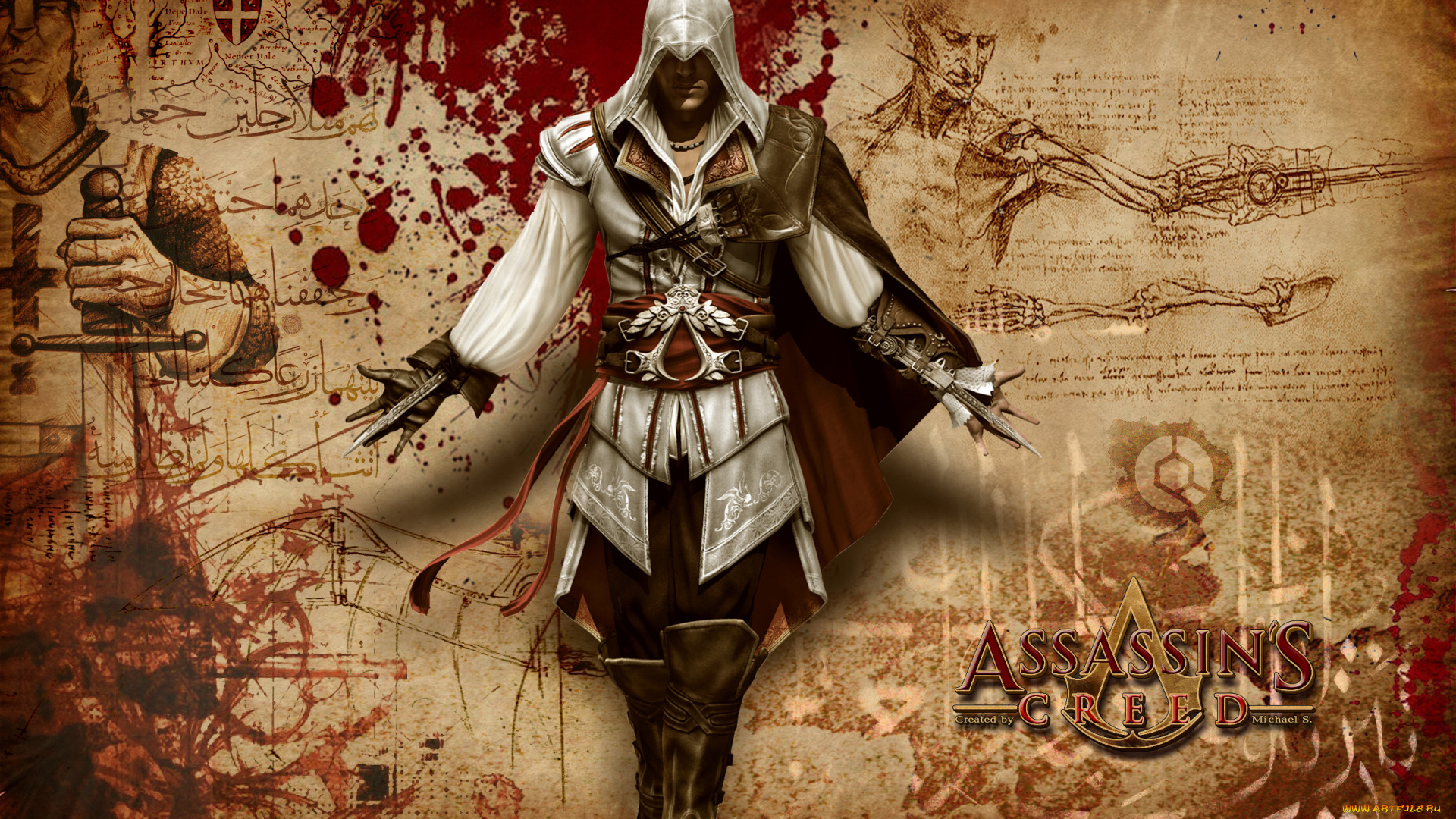 assassins, creed, видео, игры, assassin`s, ii