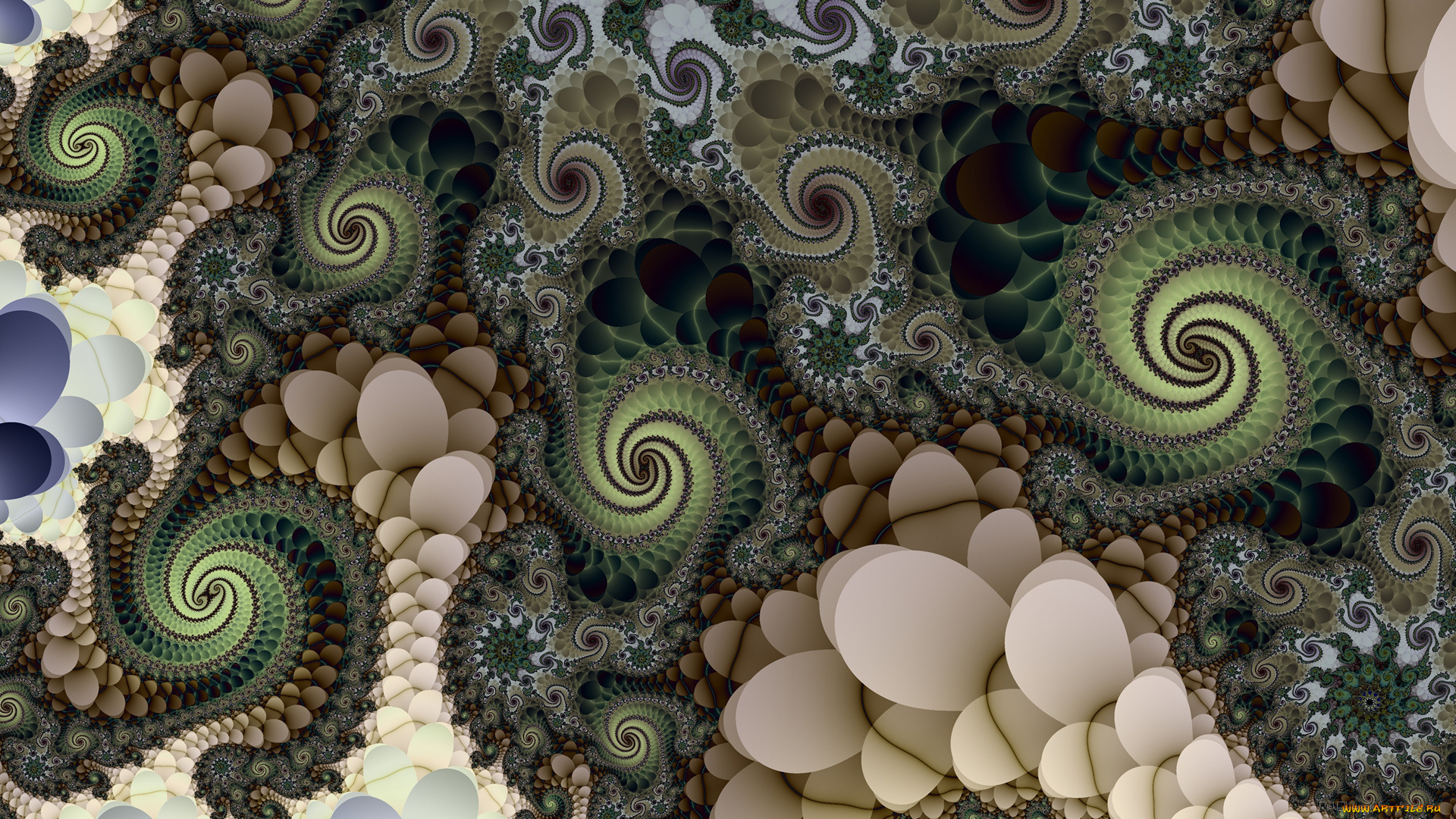 3д, графика, фракталы, , fractal, цвета, фон, узор