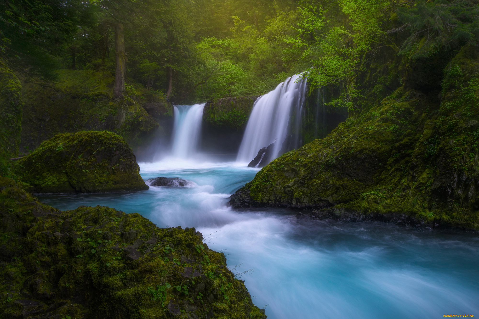 Поставить картинку фото. Колумбия водопад. Манзара водопад. Природа водопад HD. Колумбия природа.