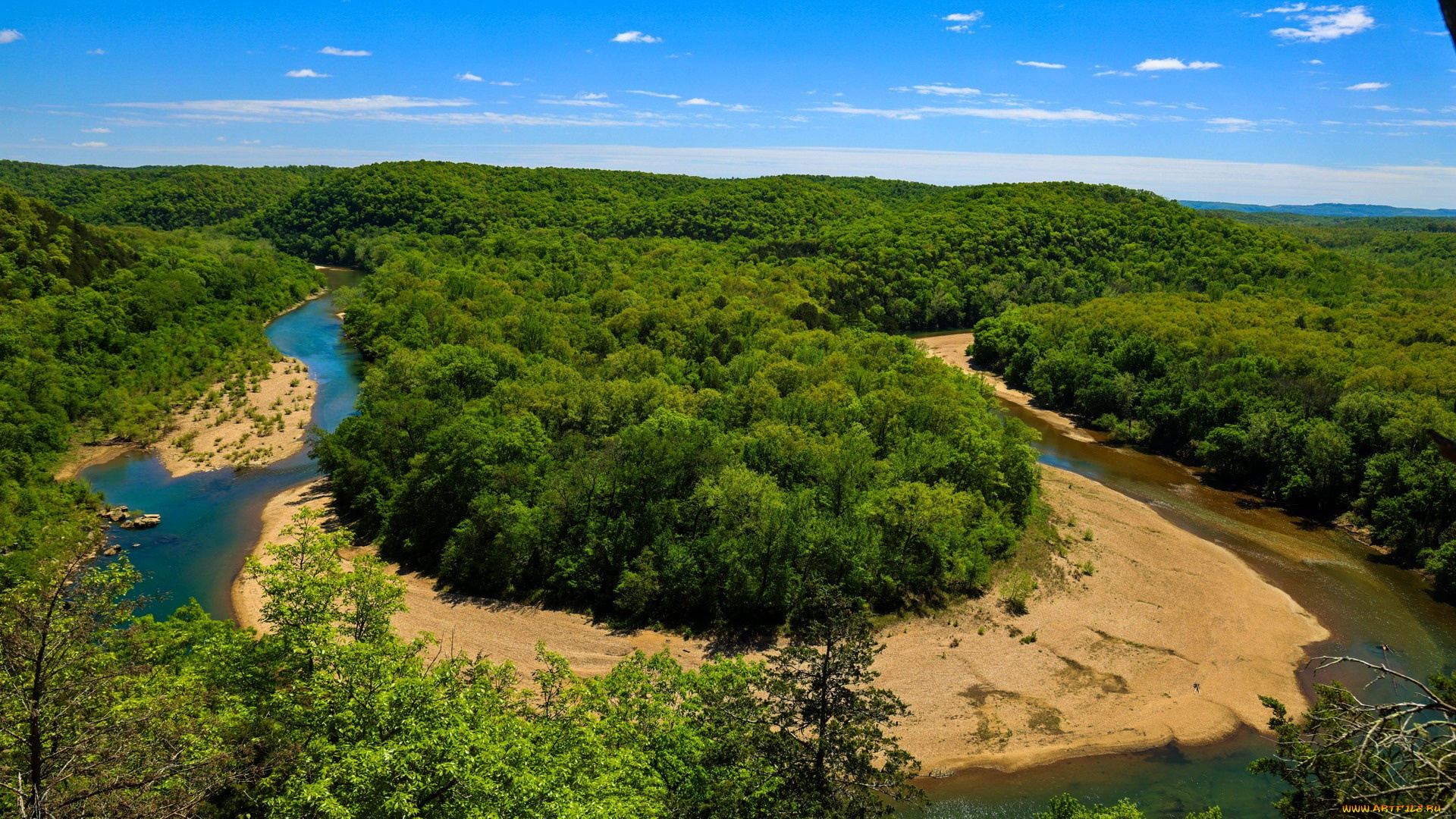 red, bluff, overlook, buffalo, national, river, arkansas, природа, реки, озера, red, bluff, overlook, buffalo, national, river